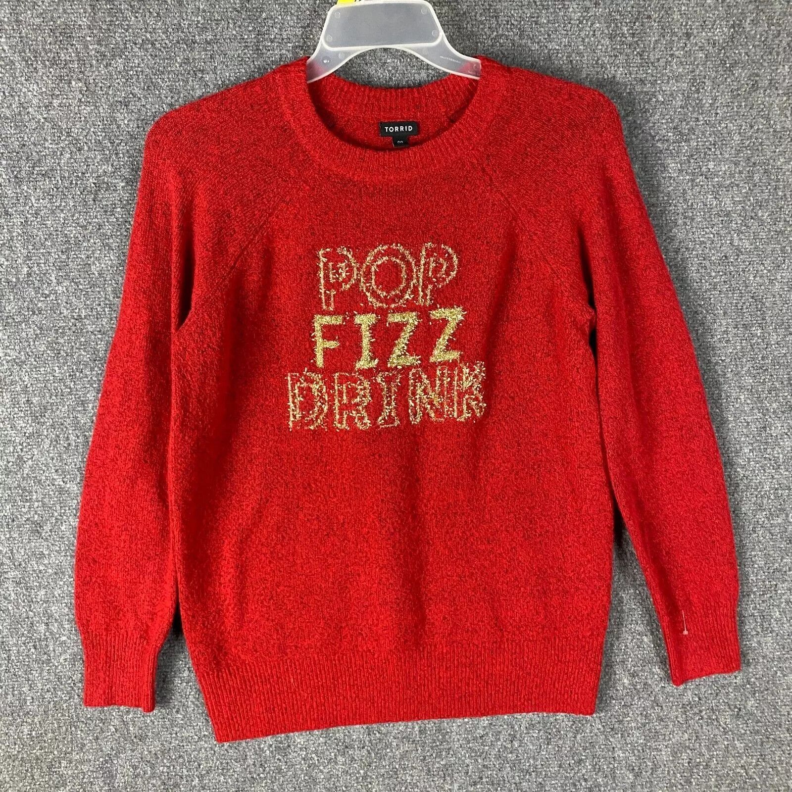 Torrid Torrid Sweater Women's Size 00 Pullover Knit Polyester Blend Size XXS / US 00 / IT 34 - 1 Thumbnail