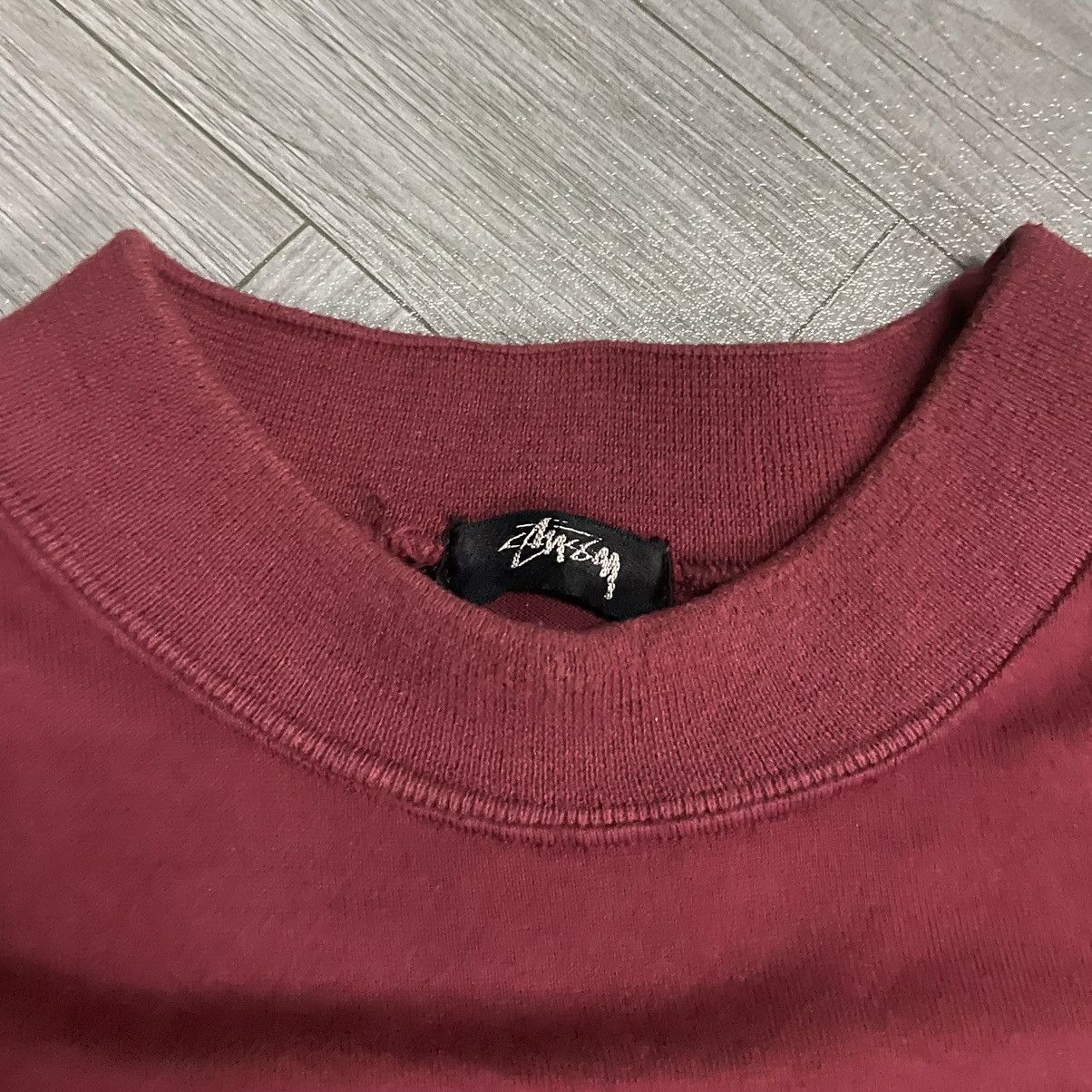 Stussy × Vintage stussy og mocneck 8 ball 80s Size US M / EU 48-50 / 2 - 3 Thumbnail