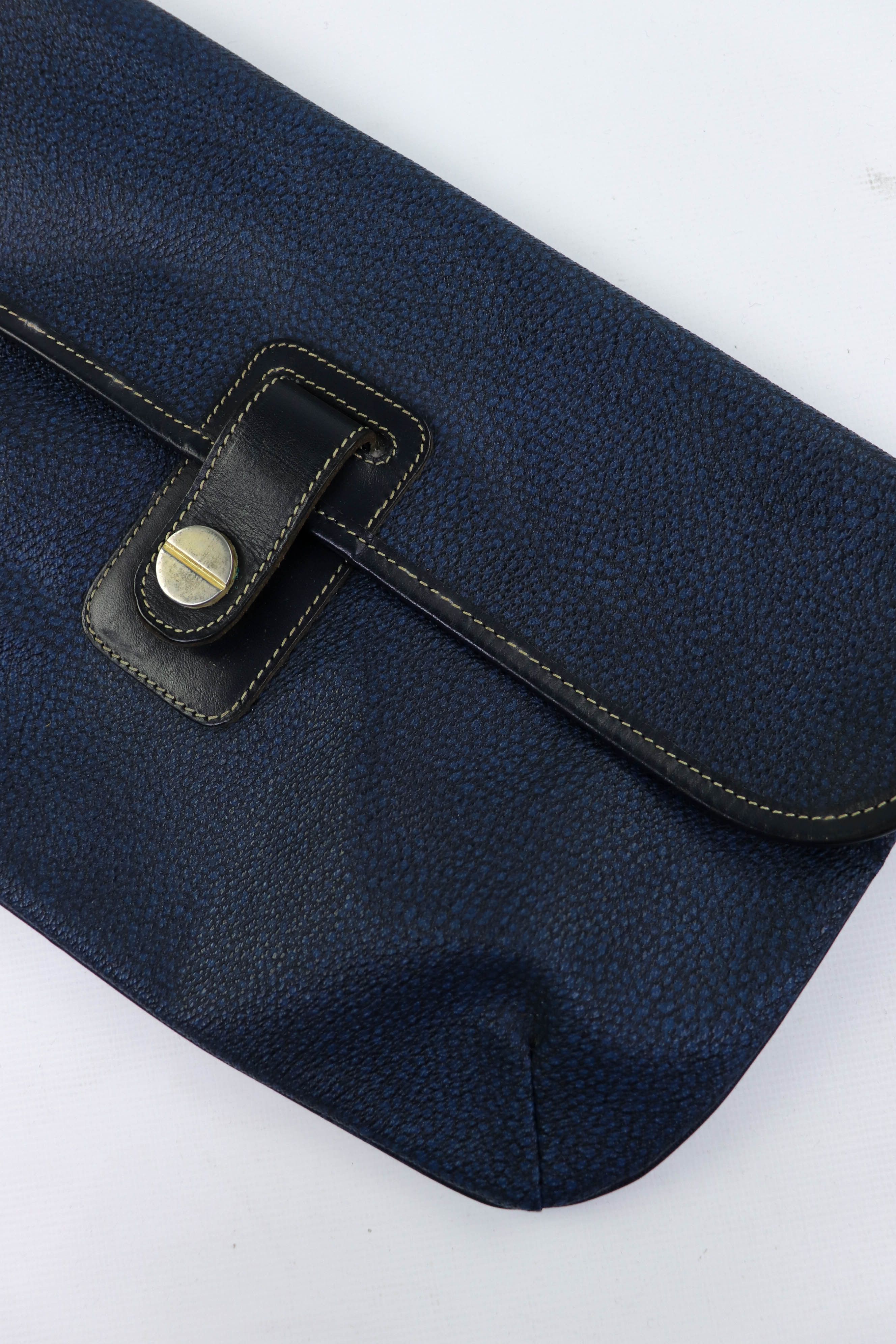 Vintage Vintage Borbonese by Redwall Coated Canvas/Leather Case Bag Size ONE SIZE - 3 Thumbnail