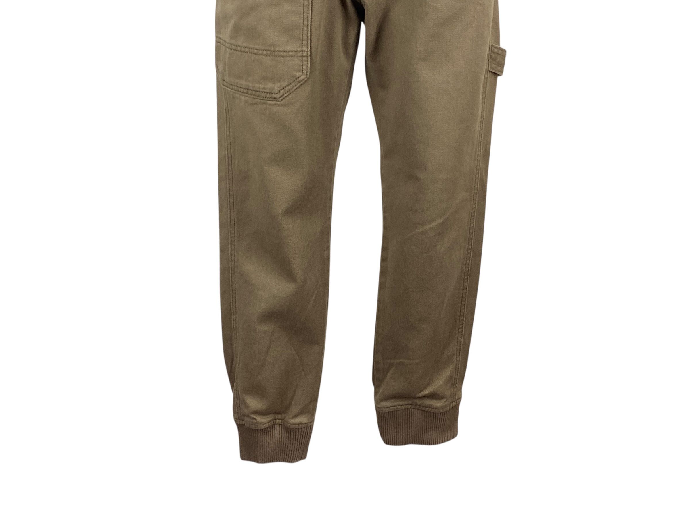 Japanese Brand Hickory Skateboard Pants Stripes Cargo Pants Size US 29 - 4 Thumbnail