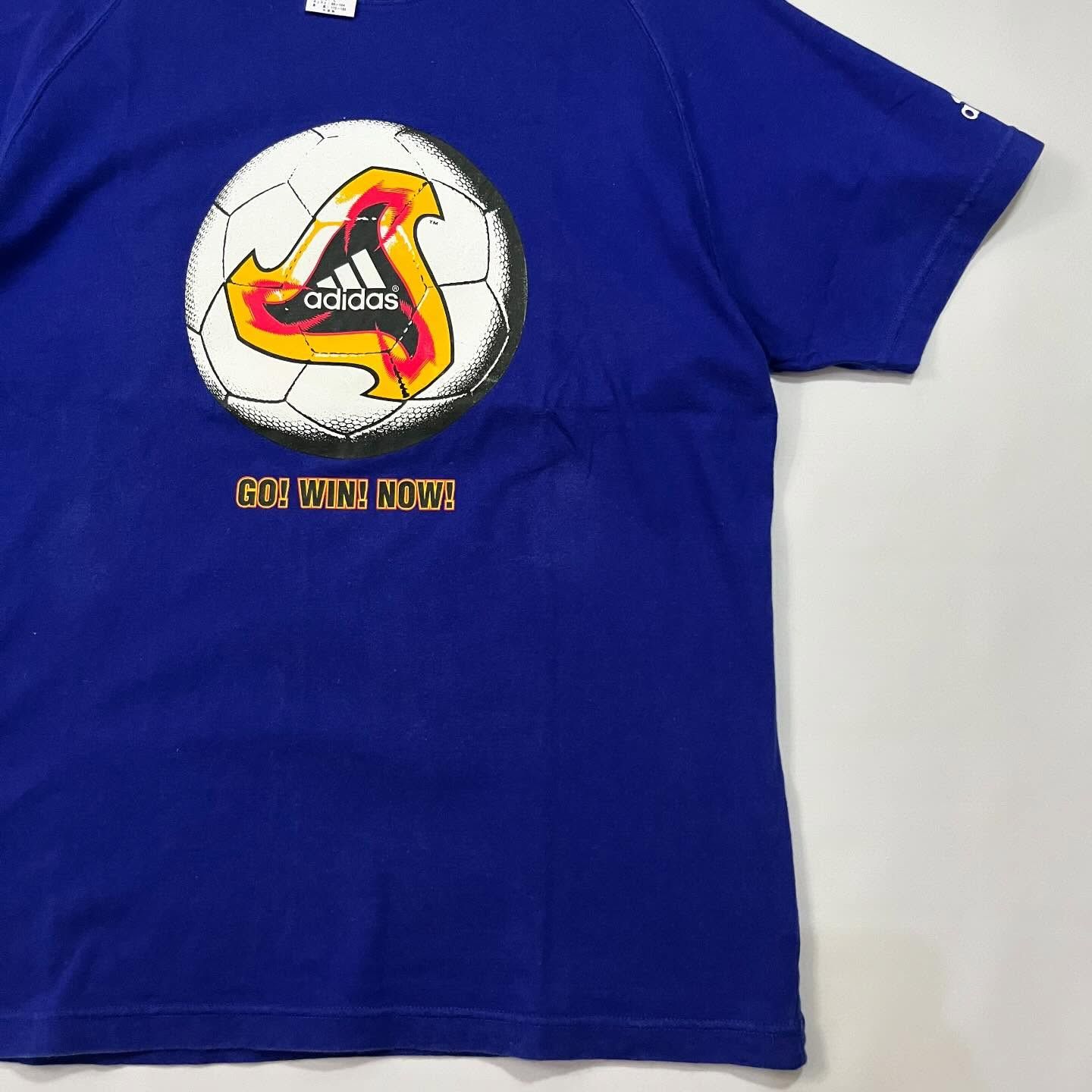 Adidas × Vintage Vintage 2000s Adidas Japan Football Fevernova Graphic Tee Size US M / EU 48-50 / 2 - 3 Thumbnail