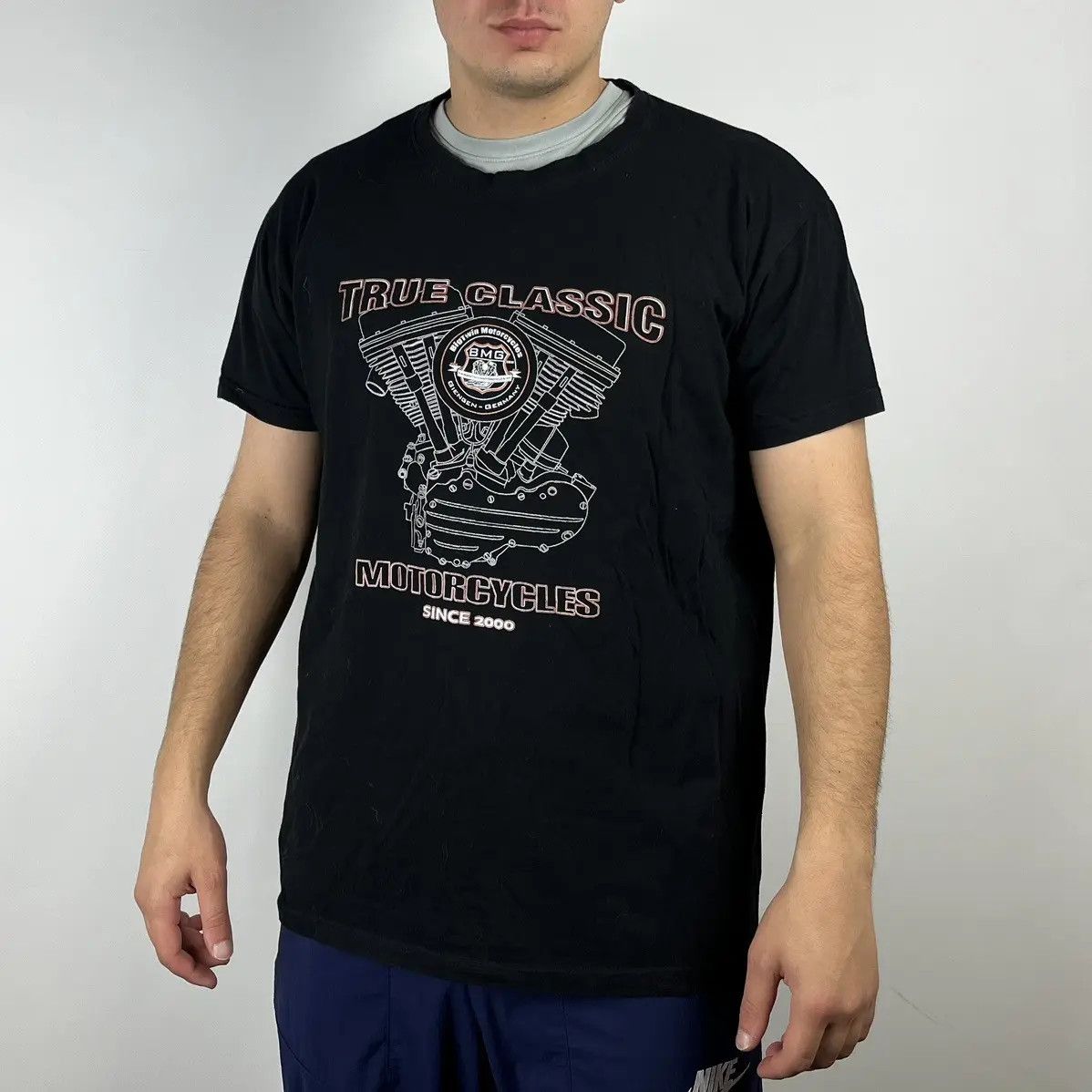 Band Tees BMG True Classic motorcycles Tshirt size XLarge Size US XL / EU 56 / 4 - 1 Thumbnail