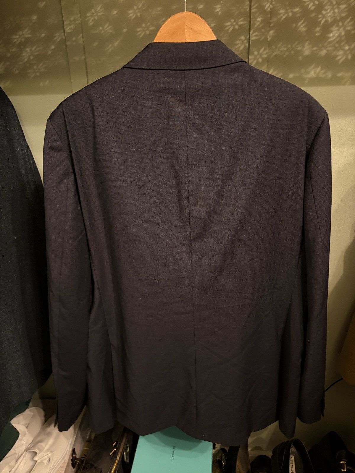 Z Zegna Zegna Suit Navy 8-58 R Size 54R - 4 Thumbnail