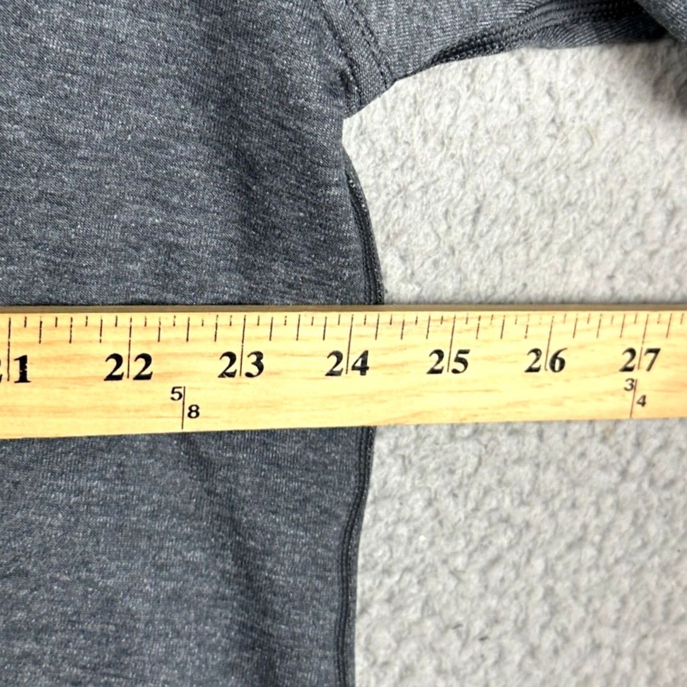 Nike Nike Yoga Sweatshirt Mens XL Grey Dri-FIT Loose Fit Quarter Zip Pullover Size US XL / EU 56 / 4 - 7 Thumbnail