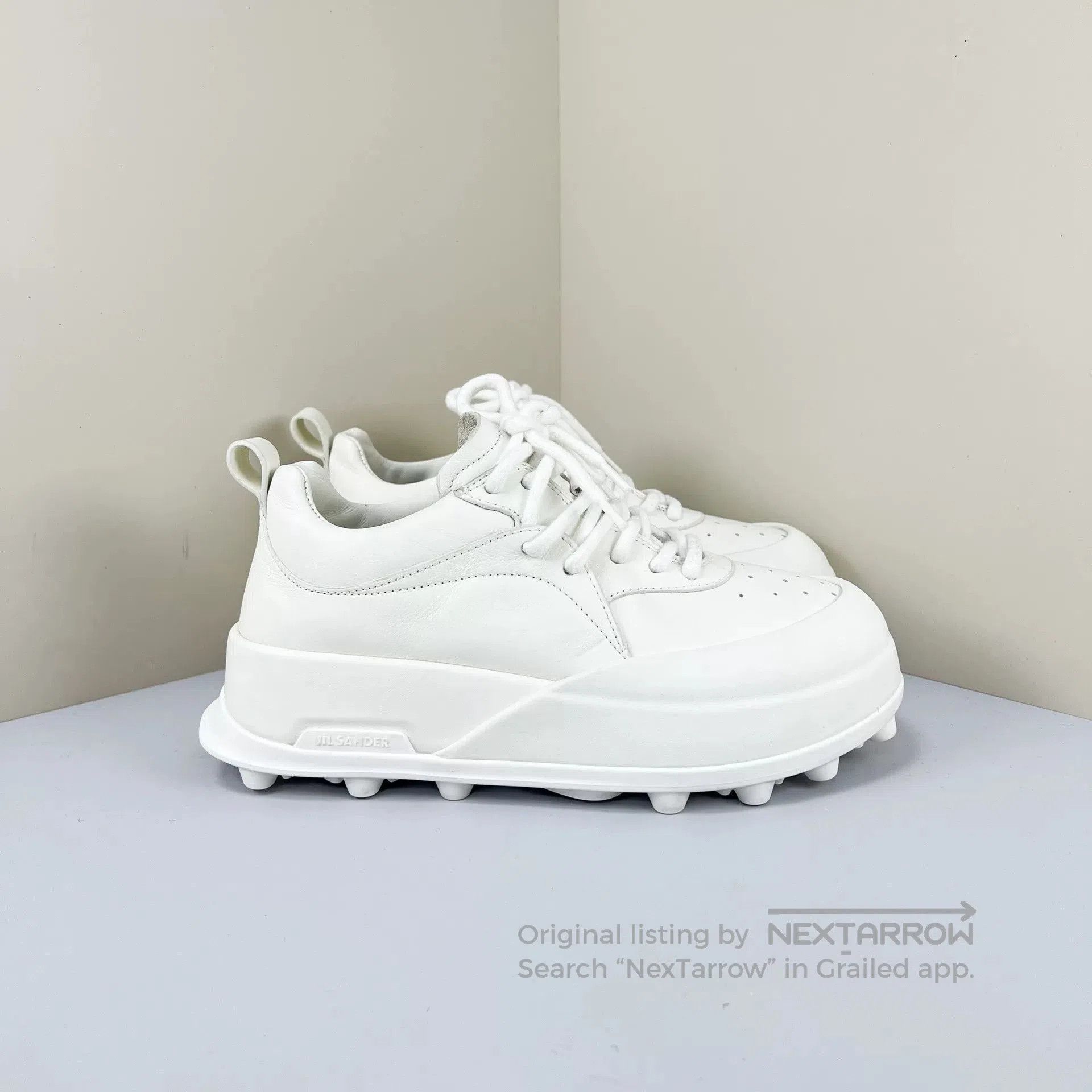 Jil Sander Jil Sander Thick-Soled Round-Toe Casual Shoes. Size US 4 / IT 34 - 4 Thumbnail