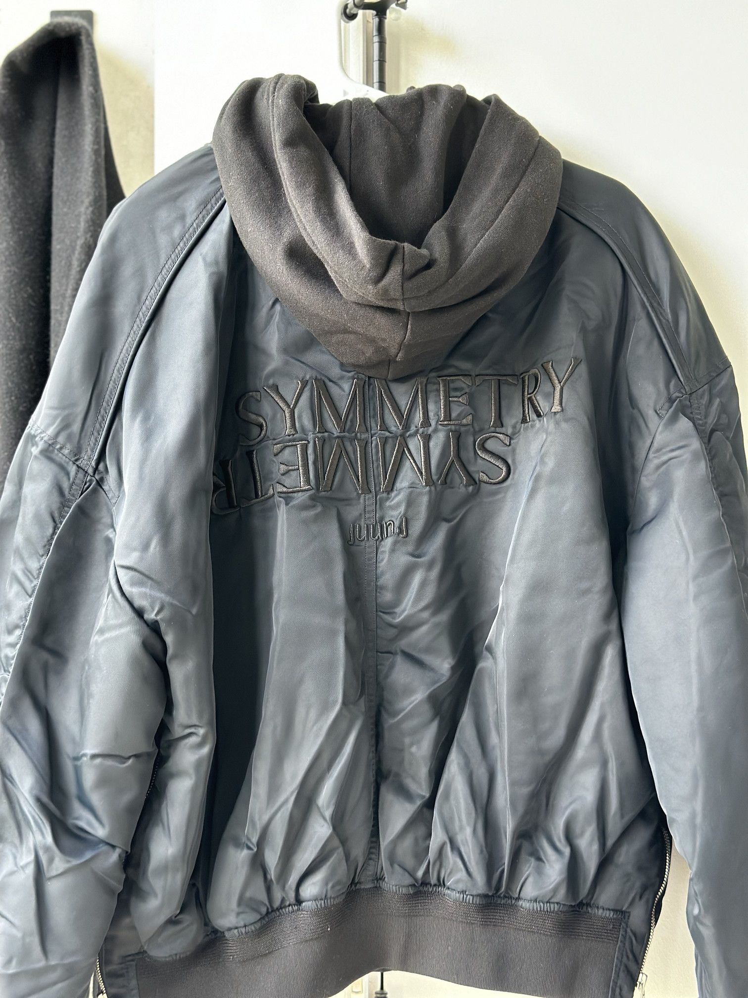 Juun.J Juun.J Symmetry MA-1 Bomber Jacket Size US L / EU 52-54 / 3 - 2 Thumbnail