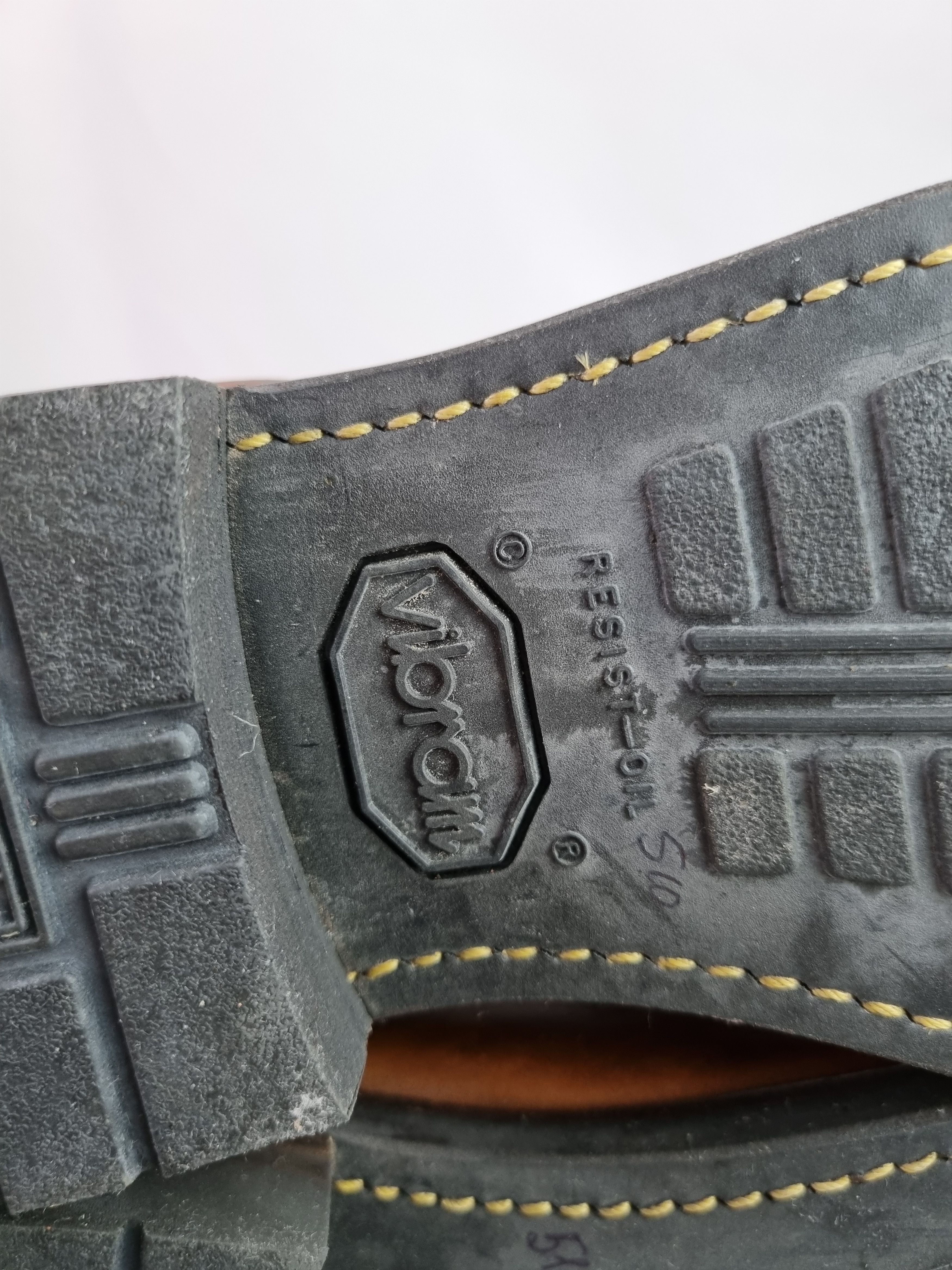 Frye × Vibram Frye Mexican Cowboy Leather Vibram Resist-Oil Boots Size US 9.5 / EU 42-43 - 13 Thumbnail