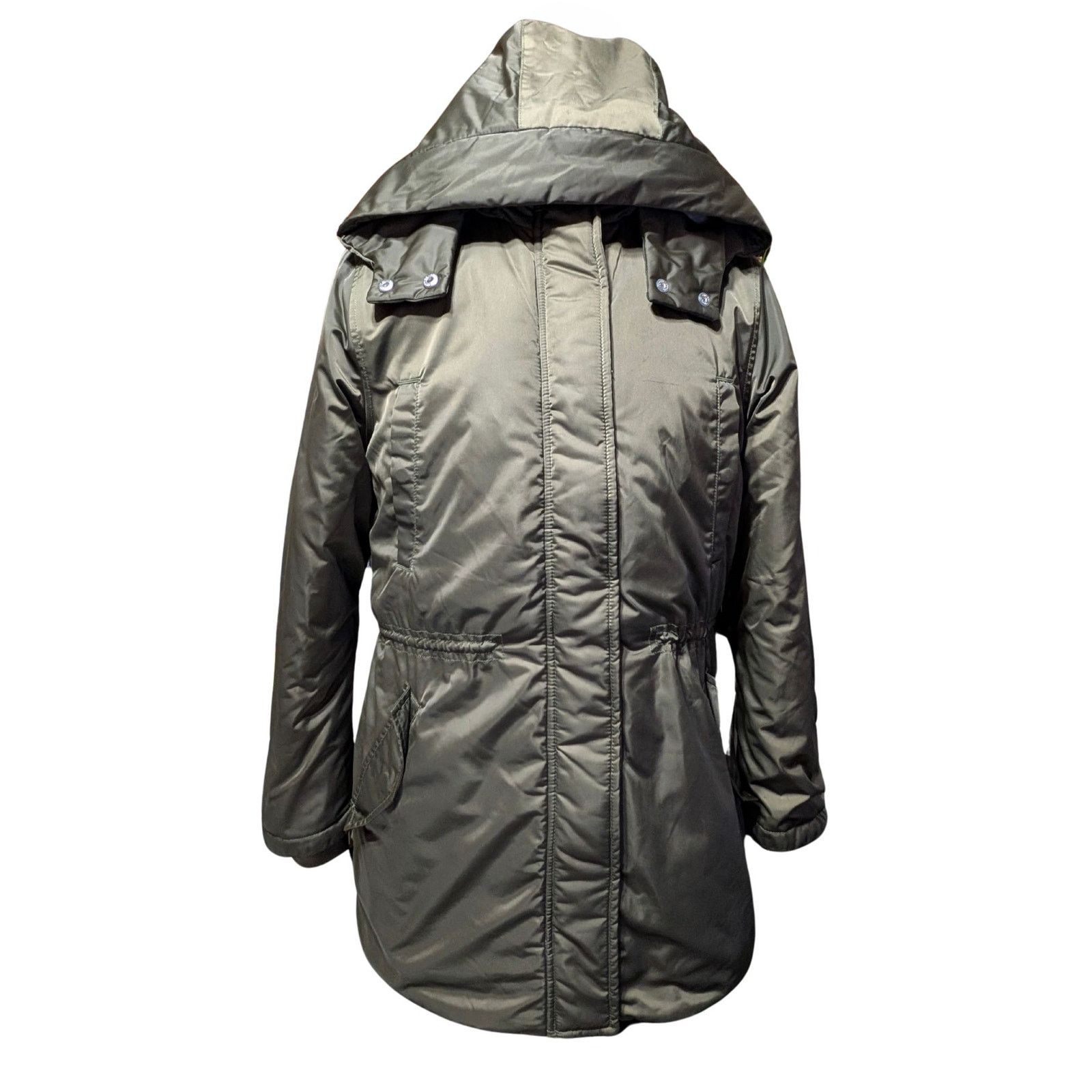 Abercrombie & Fitch Abercrombie Ultra Parka Olive Green Faux Fur Hood Women's M Size M / US 6-8 / IT 42-44 - 1 Thumbnail