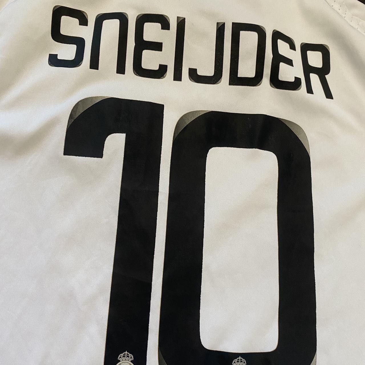 Adidas 2008-09 Sneijder Real Madrid Adidas Home Football Size US M / EU 48-50 / 2 - 3 Thumbnail