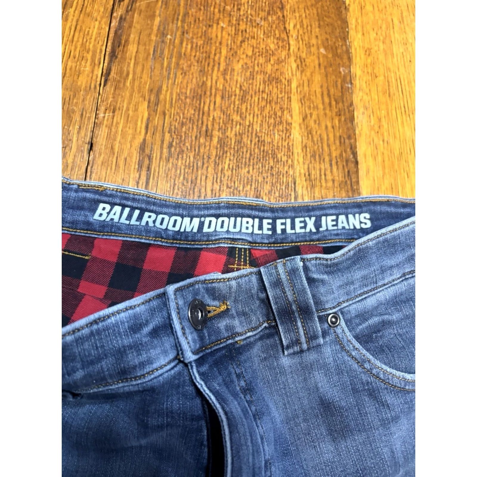 Duluth Trading Company Duluth Trading Co Jeans Men 36x30 Blue Standard Fit Ballroom Double Flex Stretch Mid Rise Size US 36 / EU 52 - 3 Thumbnail