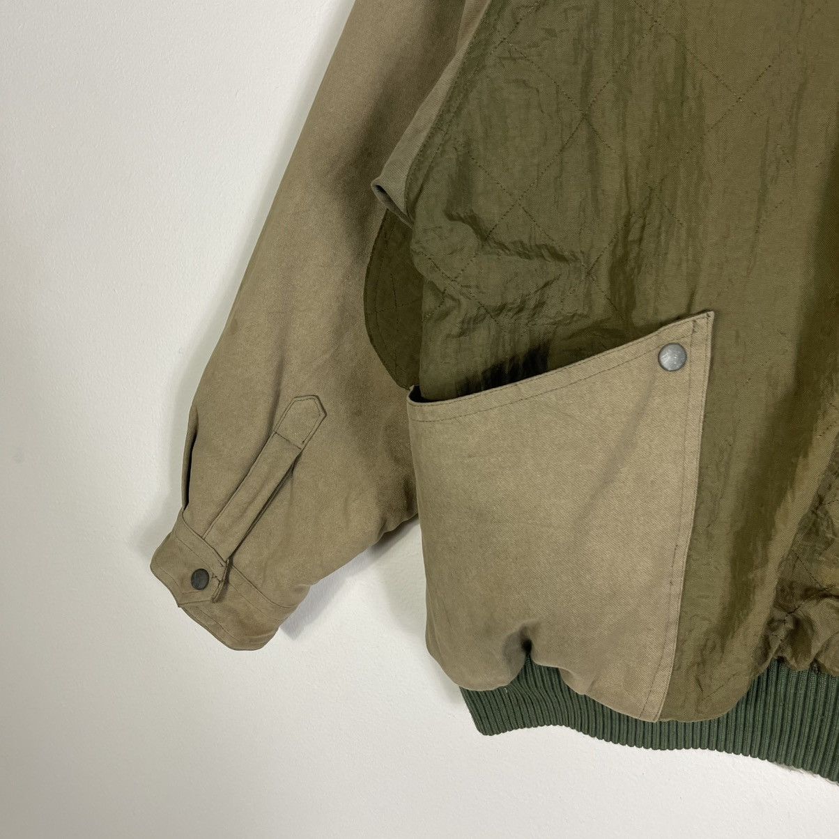 Issey Miyake Vintage Henri Luc chapuis Hybrid Military Bomber Jacket Size US M / EU 48-50 / 2 - 10 Thumbnail