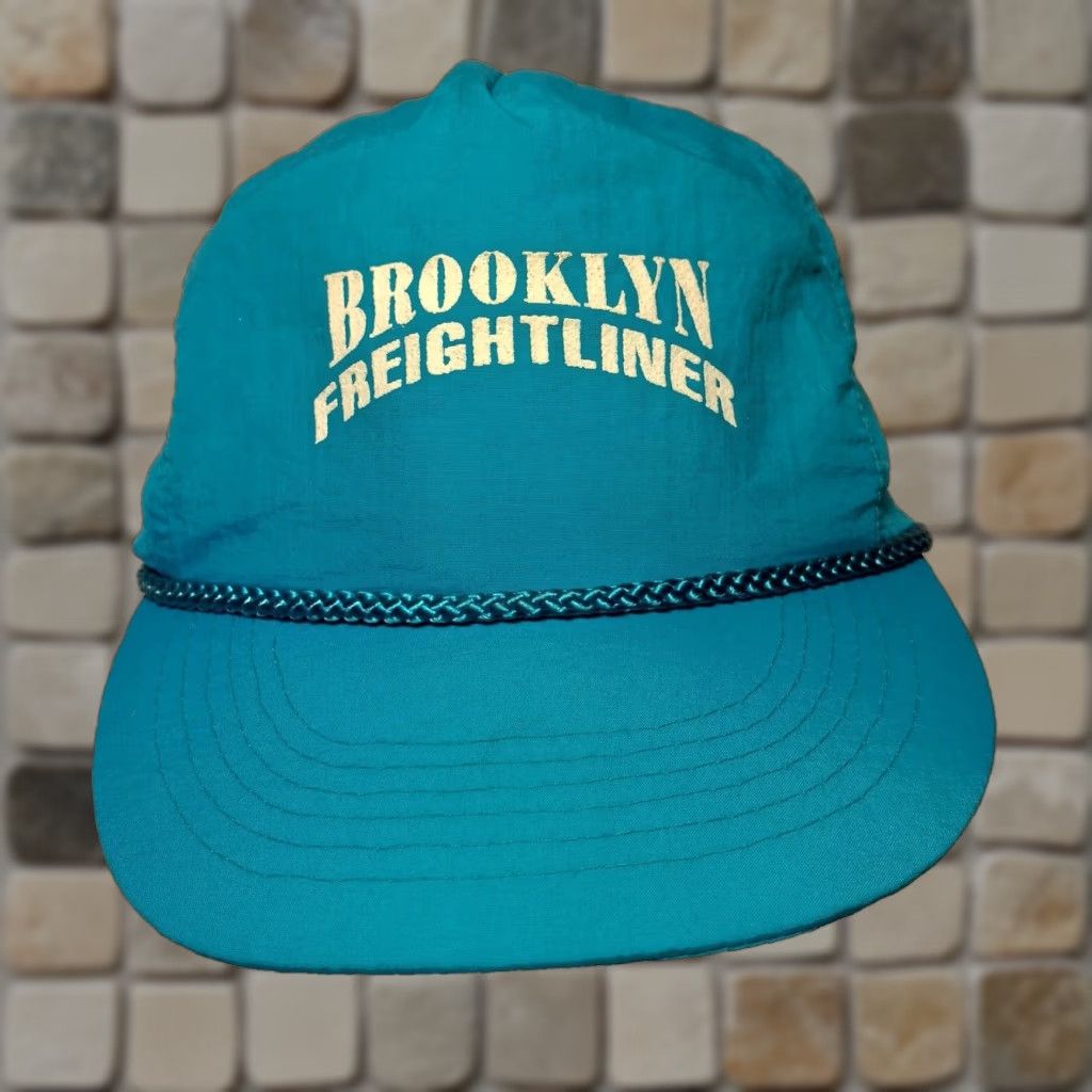 Vintage VINTAGE Otto Brooklyn Freightliner Trucker Hat One Size Blue Nylon Adjustable Cap Men Size ONE SIZE - 1 Thumbnail