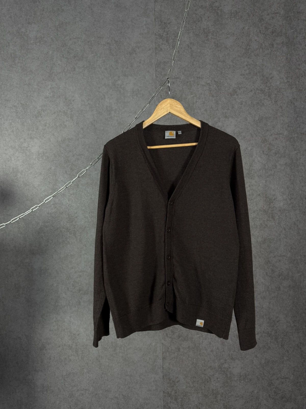 Carhartt Carhartt vintage merino wool cardigan Size US S / EU 44-46 / 1 - 1 Thumbnail