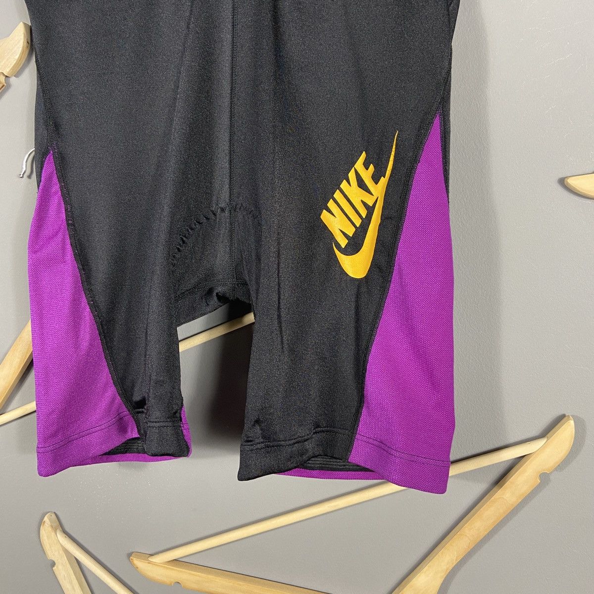 Nike × Vintage Vintage 90s Nike Cycling Shorts Size US 32 / EU 48 - 2 Thumbnail
