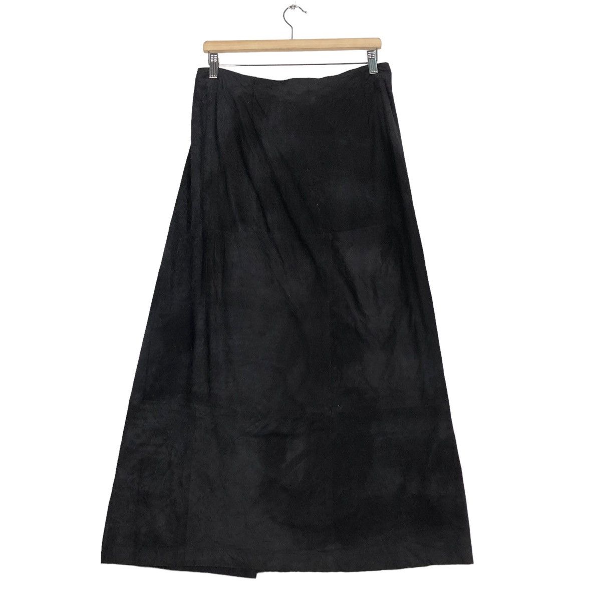 Burberry 🔥Rare Genuine Leather Long Skirt Burberry London Size 25" / US 0 / IT 36 - 9 Thumbnail