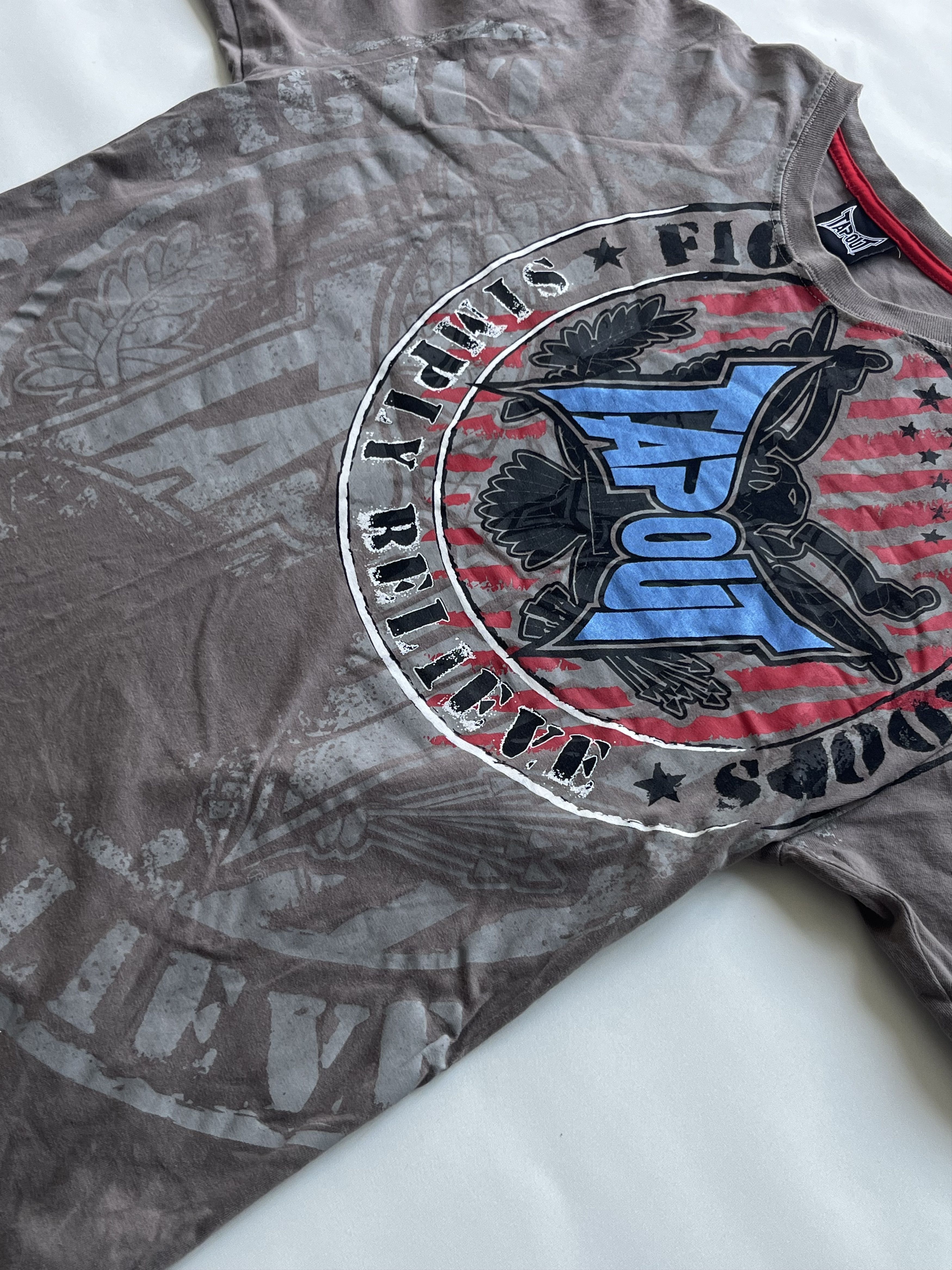 Tapout Vintage Tap Out T-Shirt Size US L / EU 52-54 / 3 - 3 Thumbnail