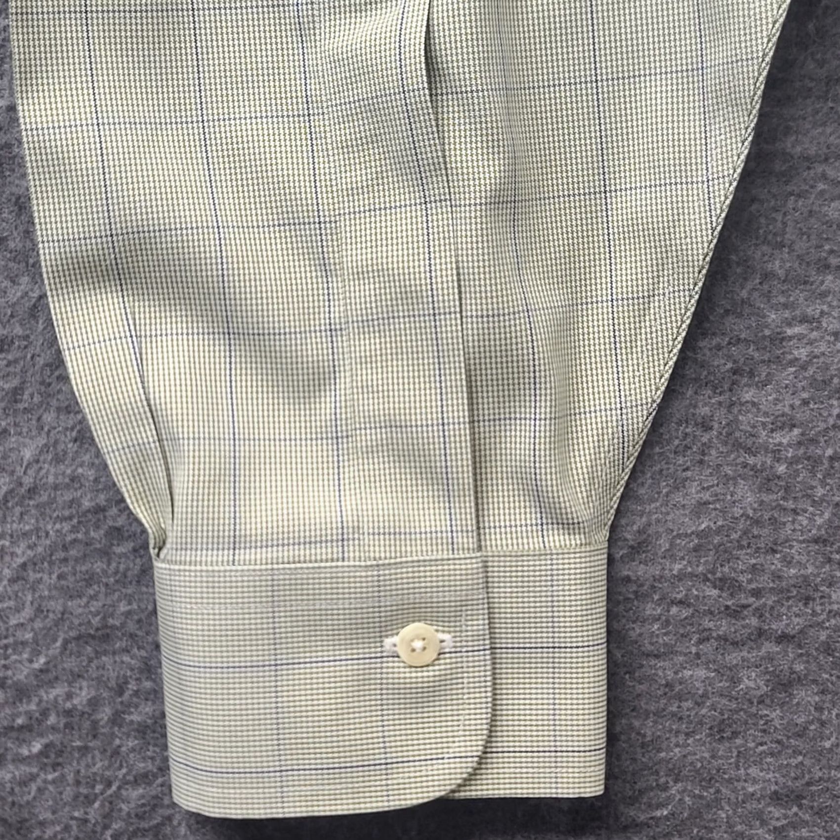 Brooks Brothers Brooks Brothers Shirt Mens 17-34 Classic Fit Long Sleeve Button-Up Collared Green Cotton Formal Casual Jacket? Size US XL / EU 56 / 4 - 6 Thumbnail