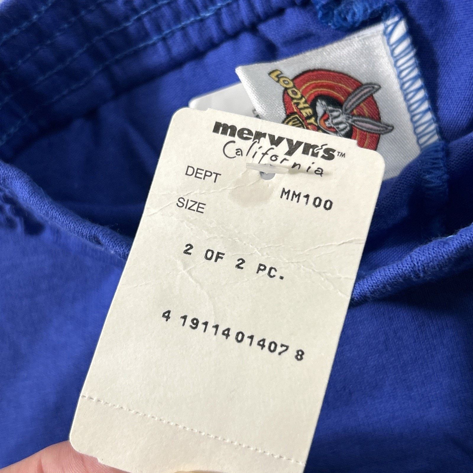 Disney Mervyns Deadstock Looney Tunes Shorts 2T 18x2 Toddler Baby Size US 26 / EU 42 - 3 Thumbnail