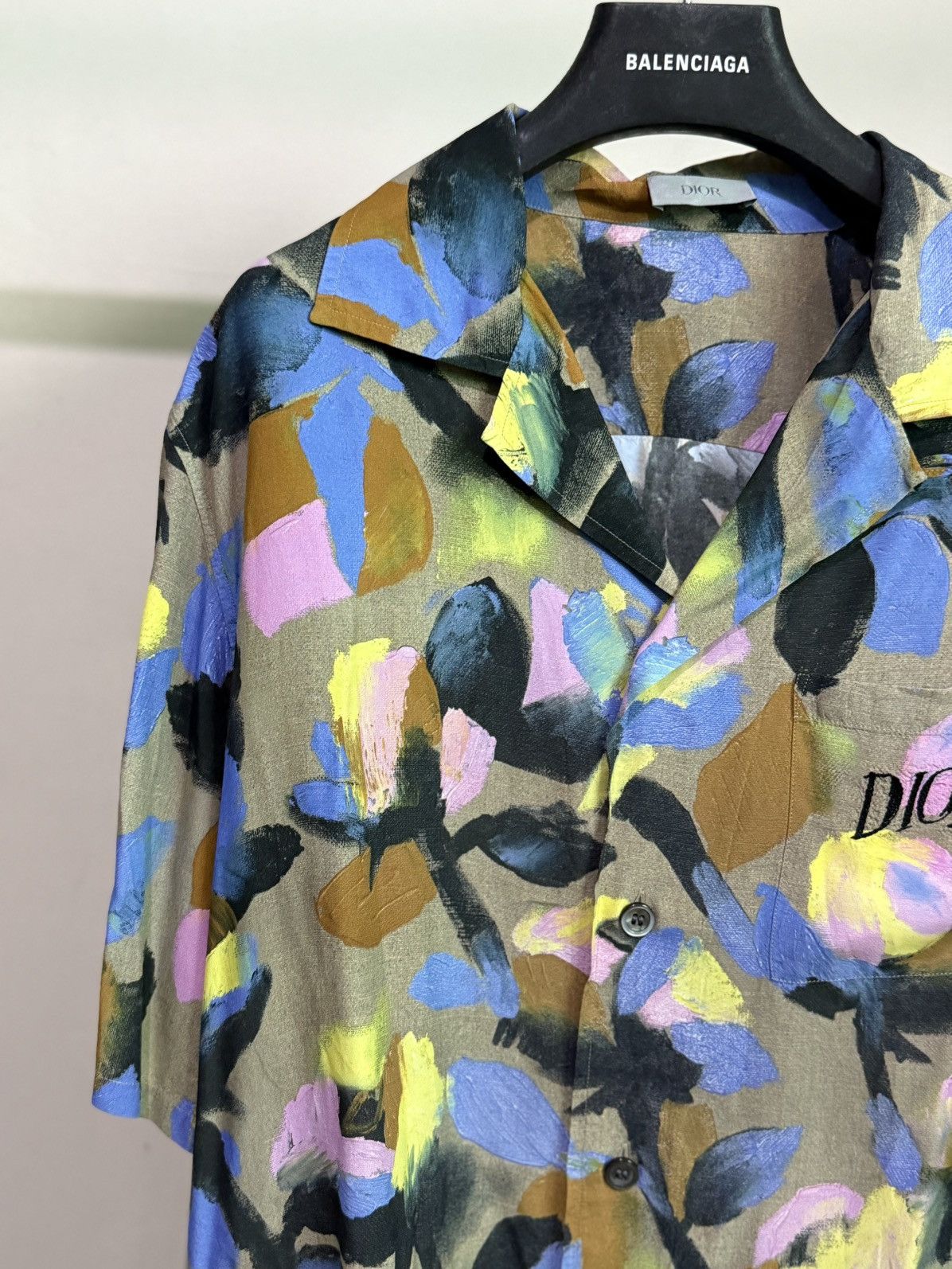 Dior Dior Alexander Foxton Print Short Sleeve Shirt Size US L / EU 52-54 / 3 - 2 Thumbnail
