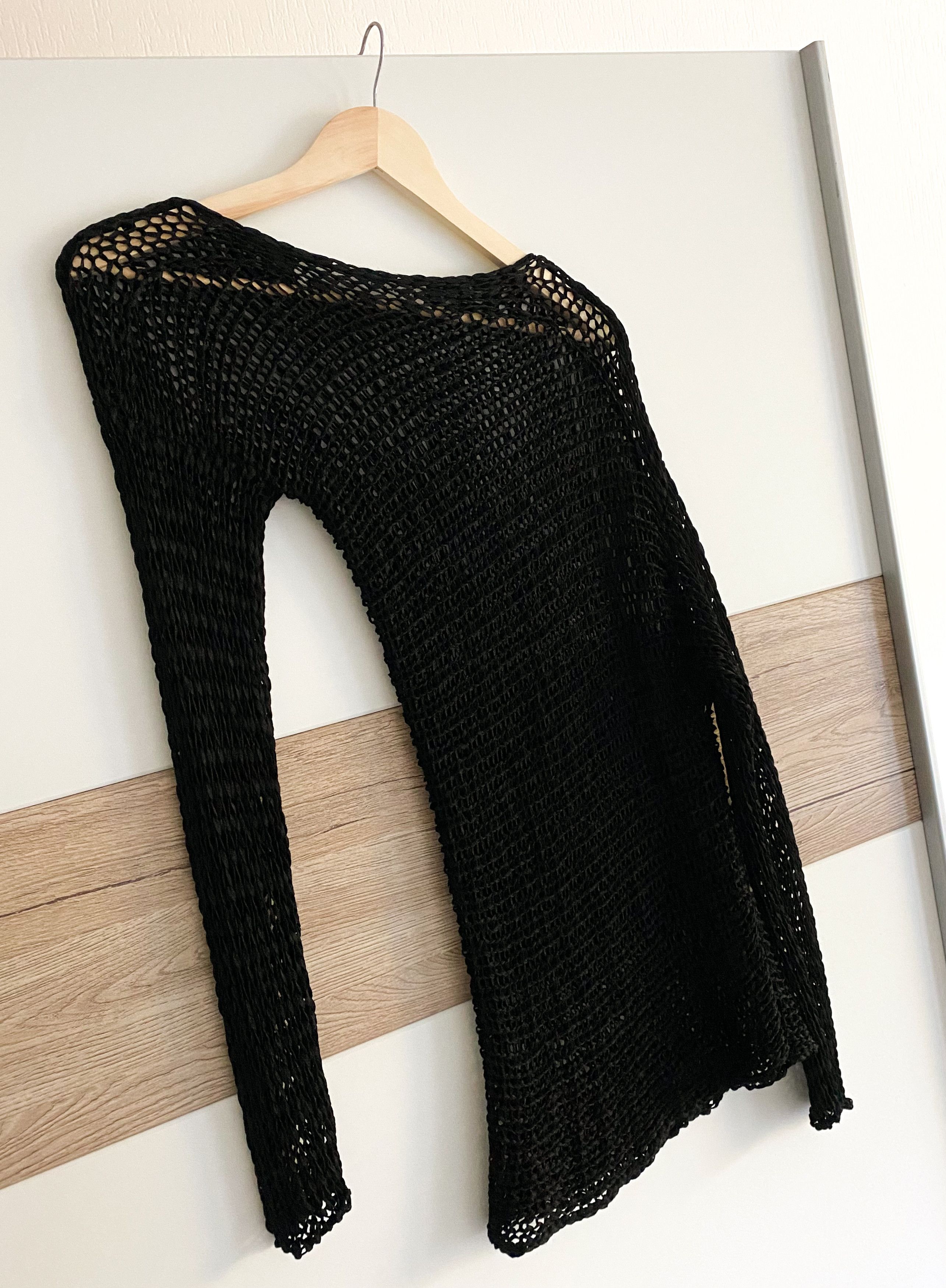 Isabel Benenato Archive Isabel Benenato SS14 Asymmetric Knit Sweater Size M / US 6-8 / IT 42-44 - 1 Thumbnail
