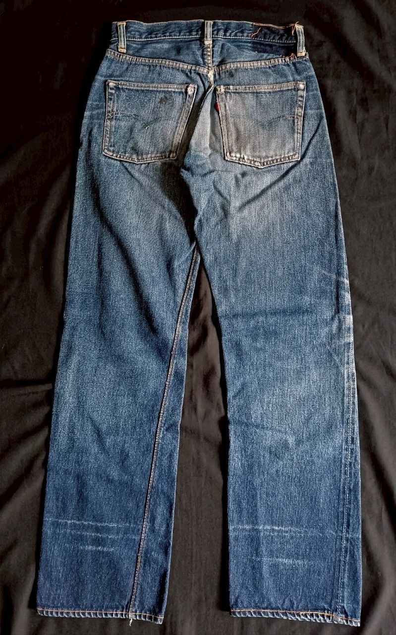 Levi's Vintage 40s Levi's 501xx Big E Hidden Rivet Oneside Red Tab. Size US 28 / EU 44 - 9 Thumbnail