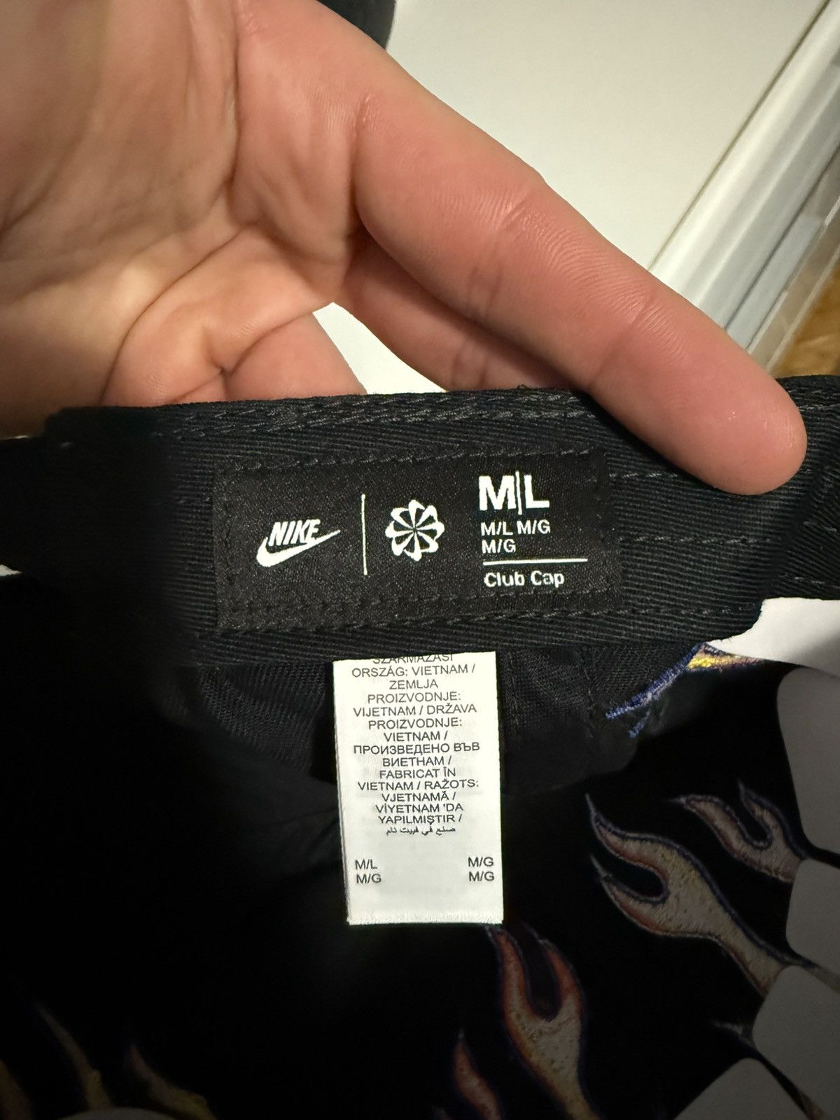 Nike Nike OG Flame Club Cap Black TN Tuned Air Max Retro Y2K Size ONE SIZE - 12 Thumbnail