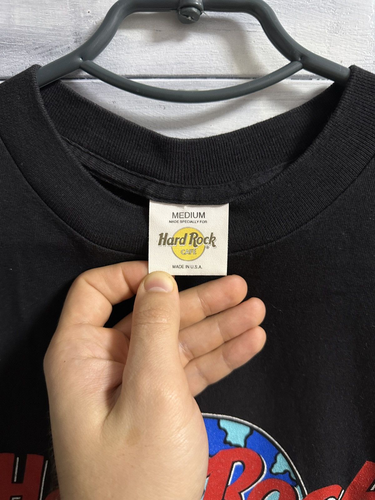 Hard Rock Cafe Rare Vintage T-Shirt Hard Rock Cafe Orlando 90’s Size M. Size US M / EU 48-50 / 2 - 9 Thumbnail