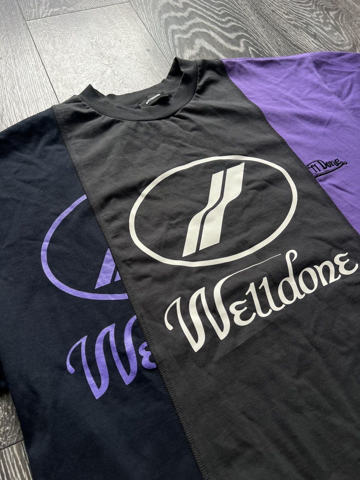 WE11DONE We11done Reflective Logo Black Tee T-shirt Size US M / EU 48-50 / 2 - 2 Thumbnail