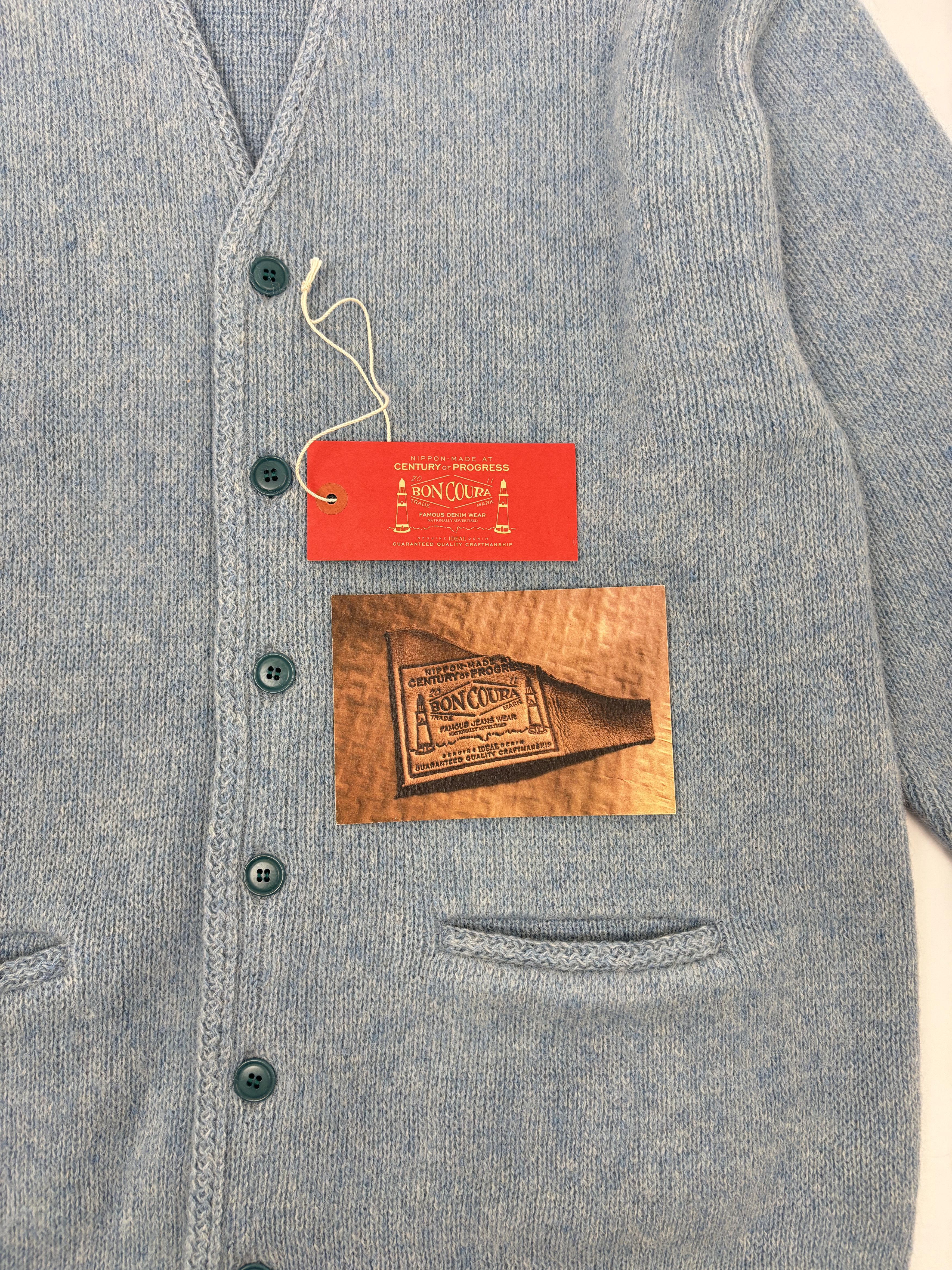 BONCOURA Boncoura Alpaca Mohair Cardigan Size US XL / EU 56 / 4 - 2 Thumbnail