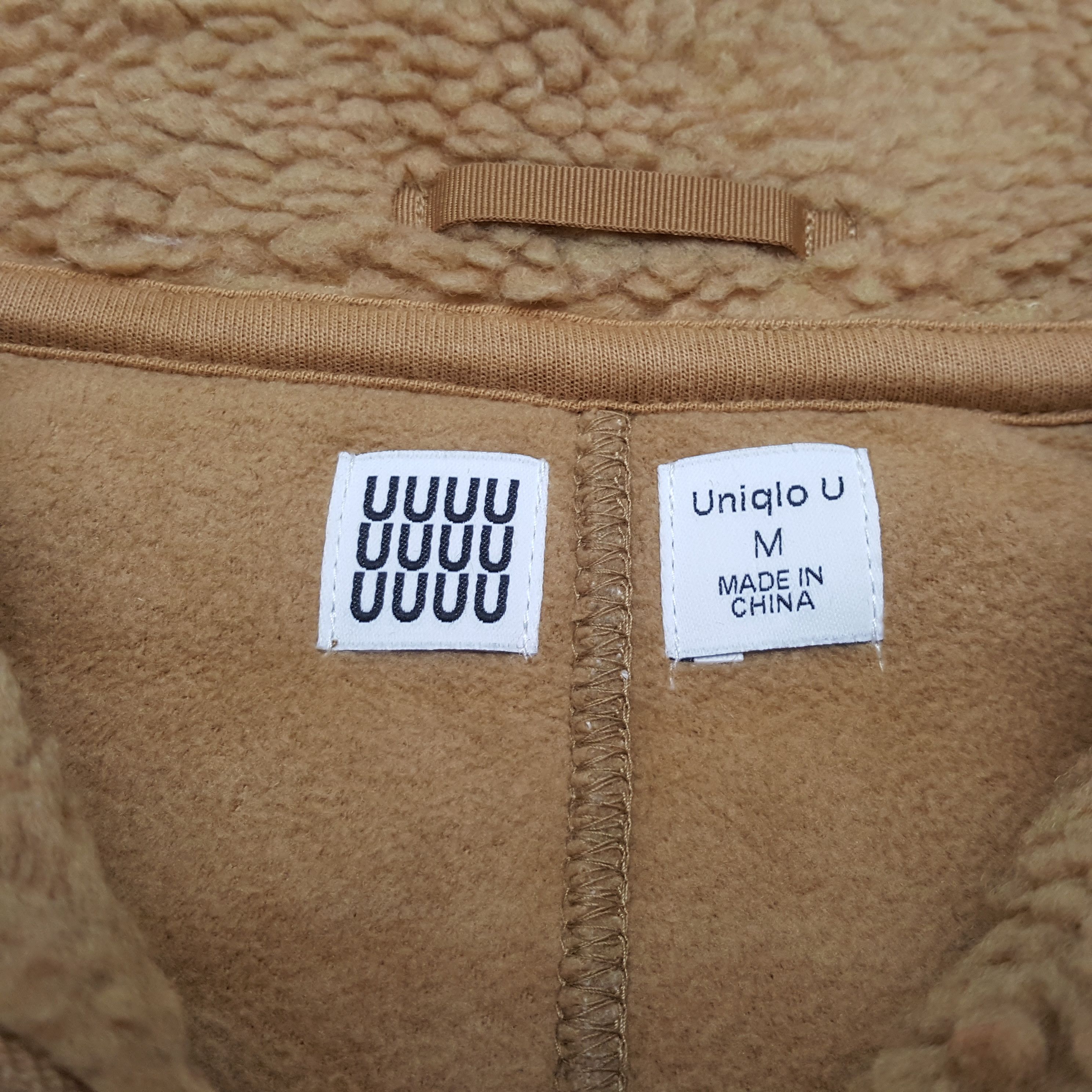 Uniqlo UNIQLO U Japanese Brand Sherpa Jacket C283N21 Size US M / EU 48-50 / 2 - 6 Thumbnail