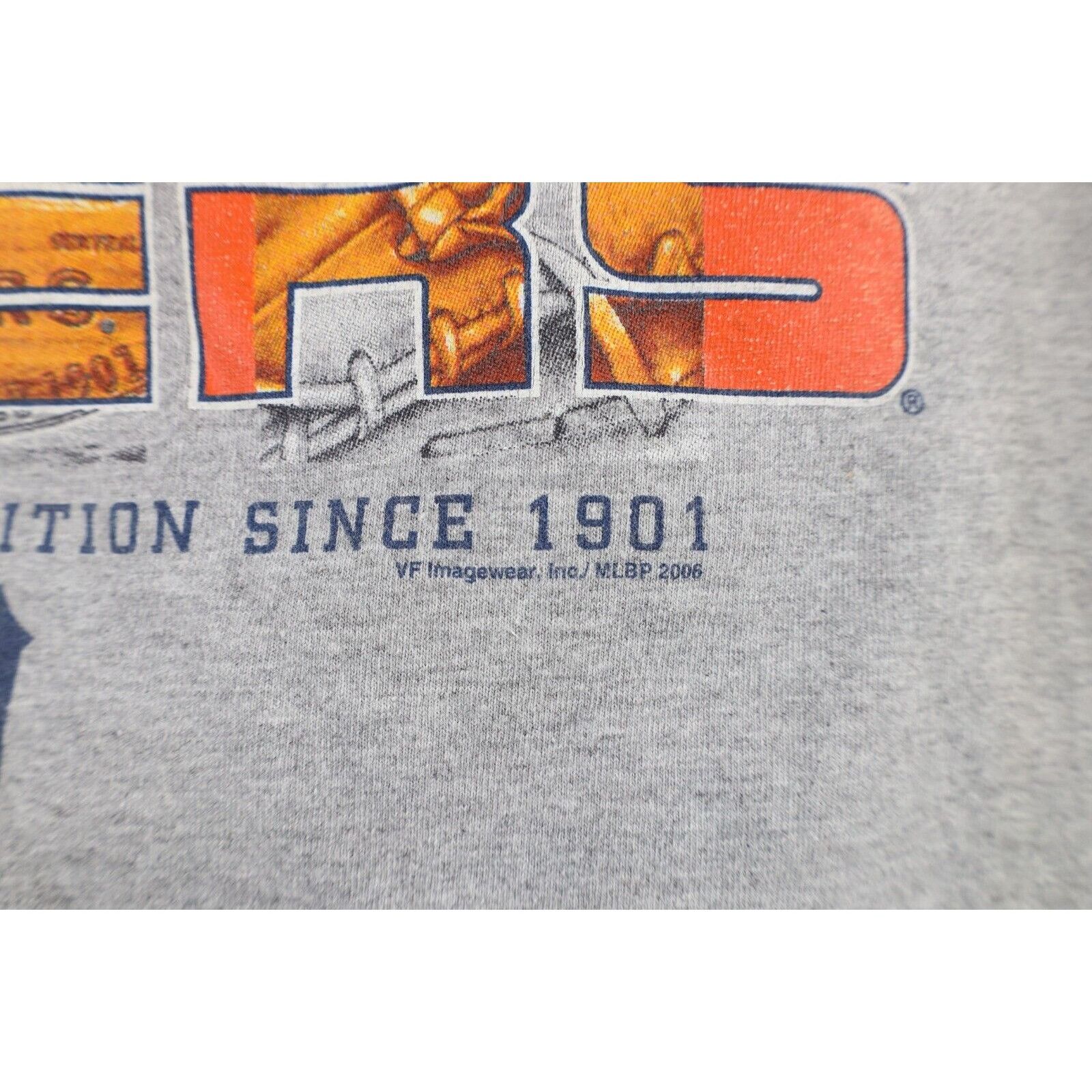 Vintage Vintage Y2K 2006 Detroit Tigers Baseball T-Shirt Size US L / EU 52-54 / 3 - 5 Thumbnail