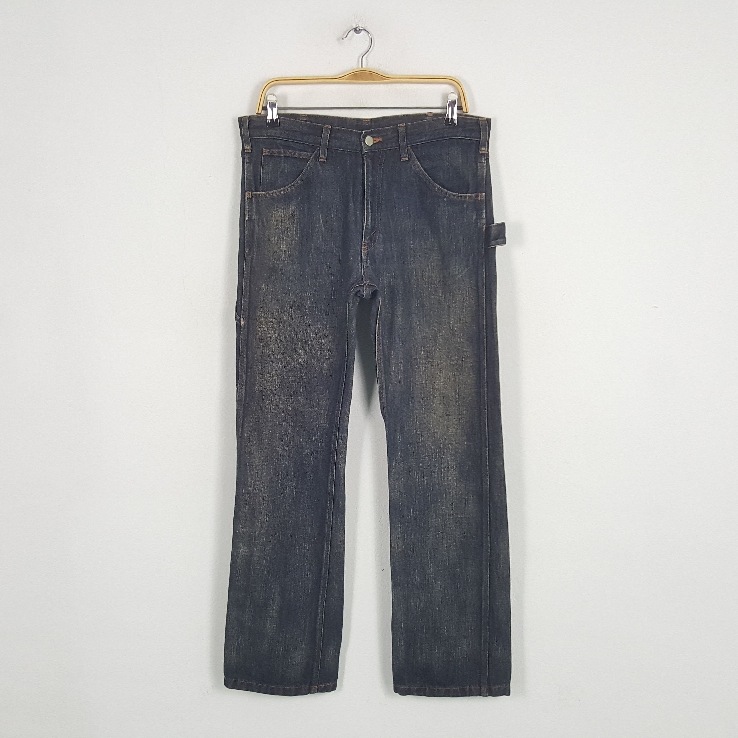 Comme des Garcons Homme × Japanese Brand × Vintage Vintage Comme des Garcons Homme Carpenter Denim Jeans Size US 34 / EU 50 - 1 Thumbnail