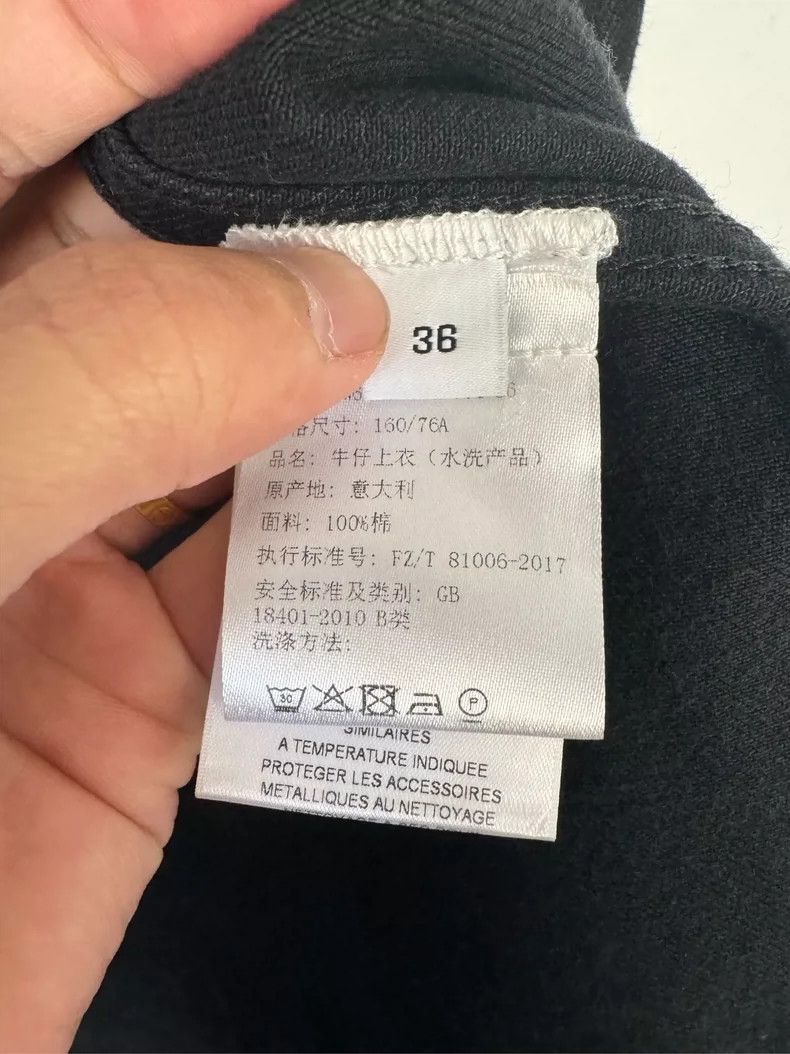 Givenchy Givenchy Size36 Sleeveless Denim Jacket / Size 36 Size US M / EU 48-50 / 2 - 3 Thumbnail