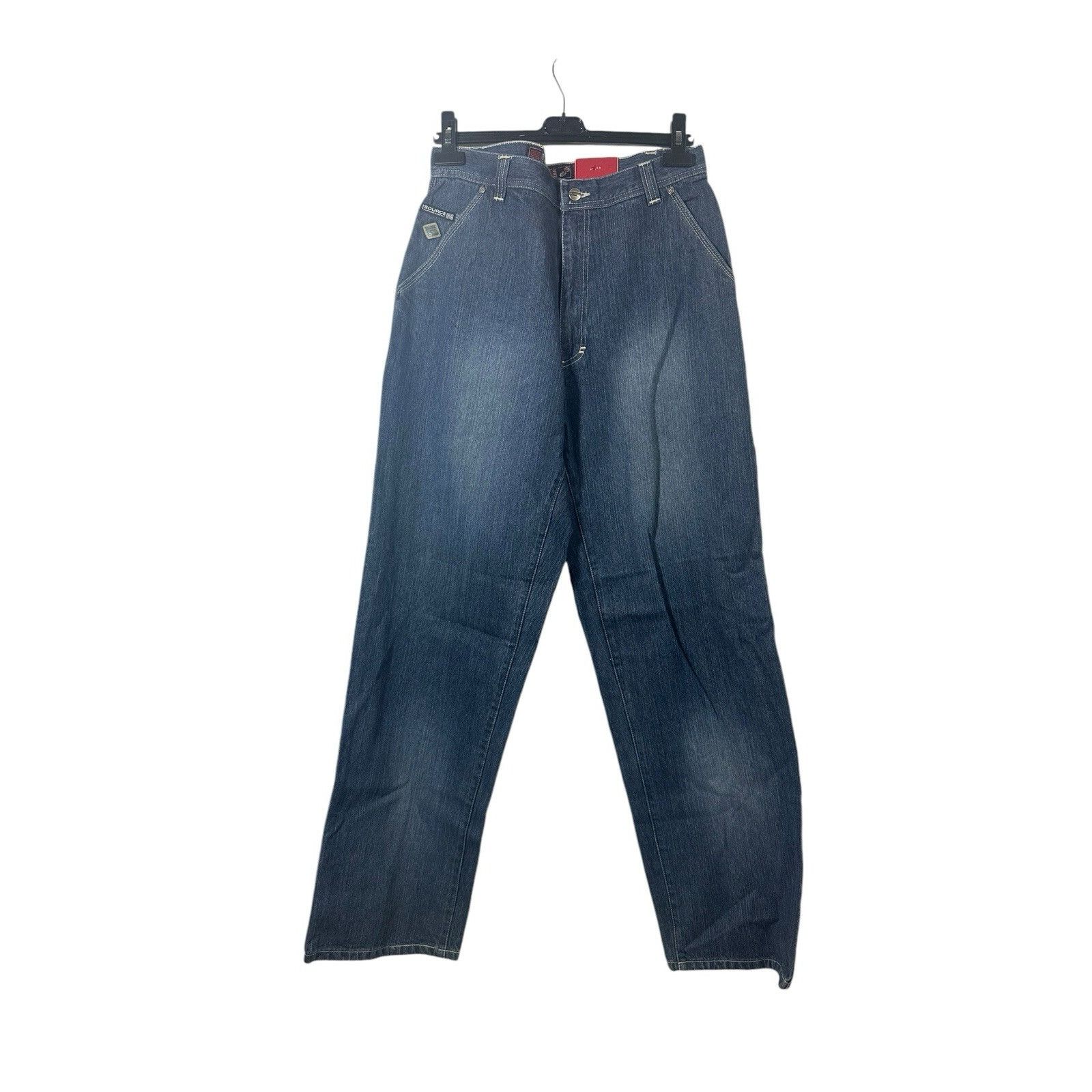 Other Vintage The Source Y2K Wide Leg Denim Cargo Hip Hop Size US 34 / EU 50 - 1 Thumbnail