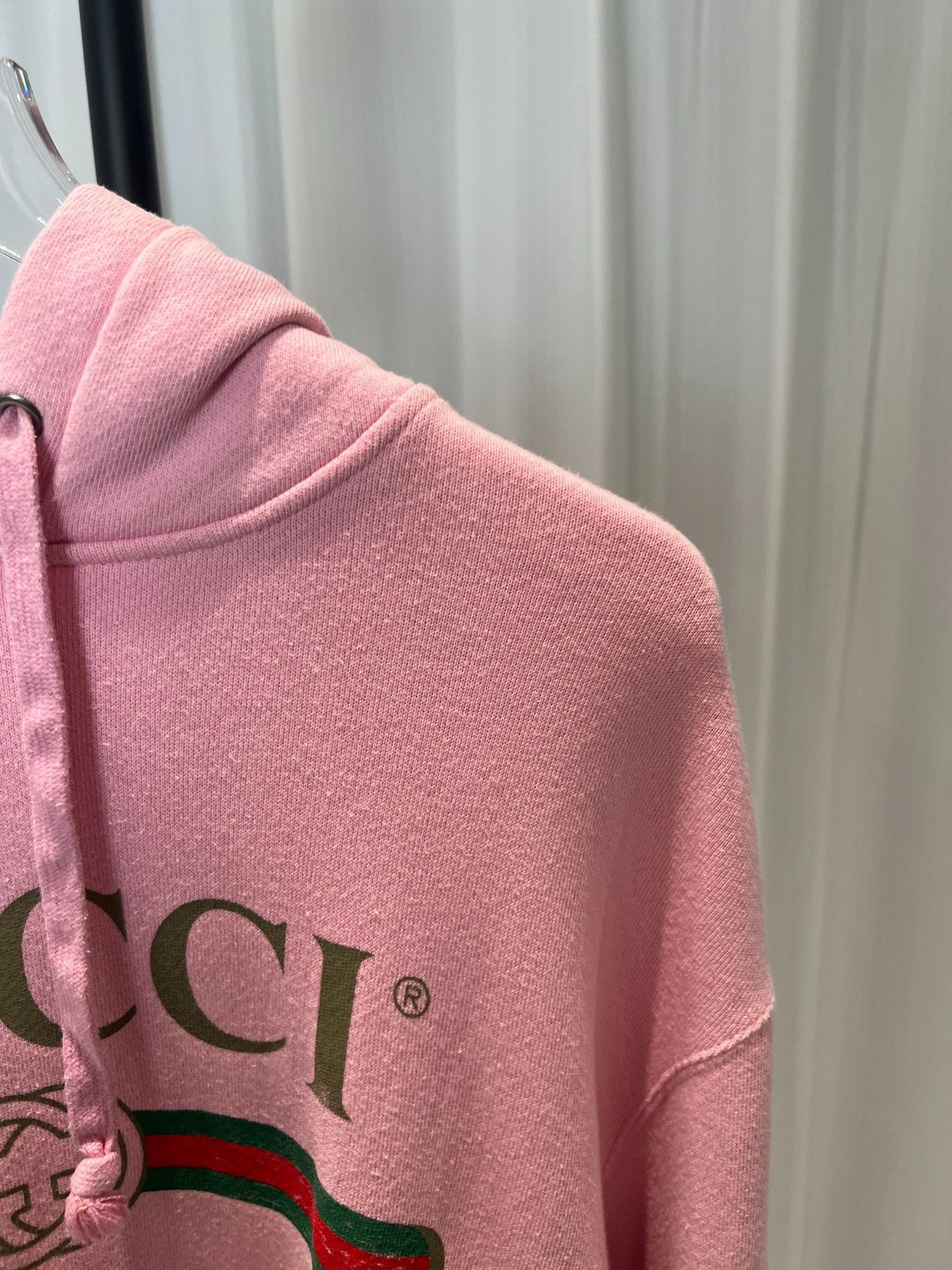 Gucci Gucci Gucci pink embroidered hoodie Size US S / EU 44-46 / 1 - 5 Thumbnail