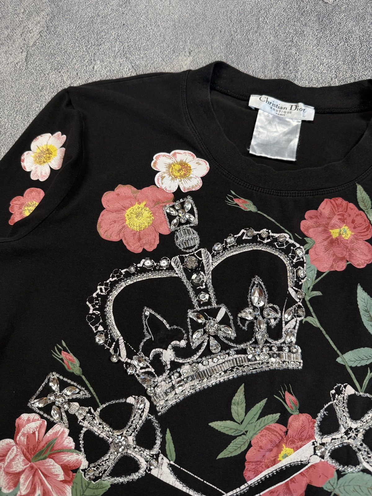 Christian Dior Monsieur Vintage Jadore Dior Christian Dior Flowers Long Sleeve Size M / US 6-8 / IT 42-44 - 7 Thumbnail