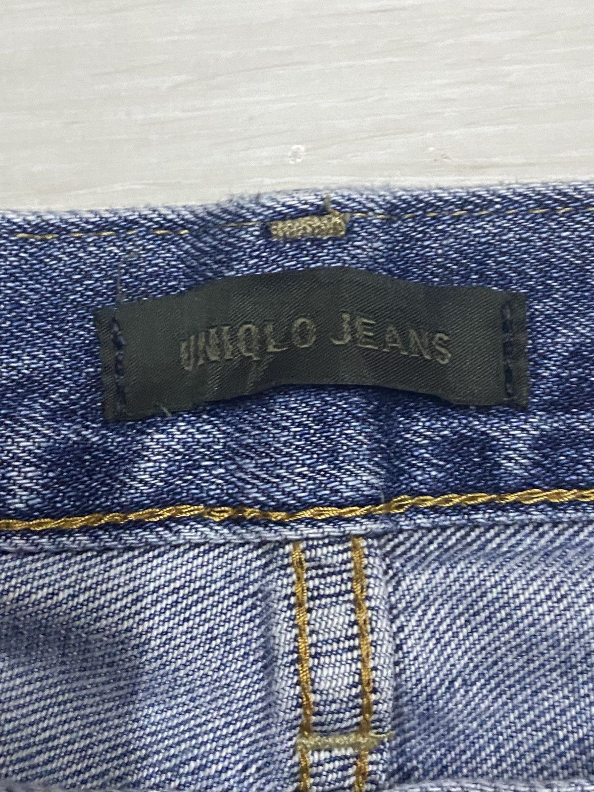 Helmut Lang Vintage Japanese Brand Uniqlo Faded Wash Distressed Jeans Size US 34 / EU 50 - 13 Thumbnail