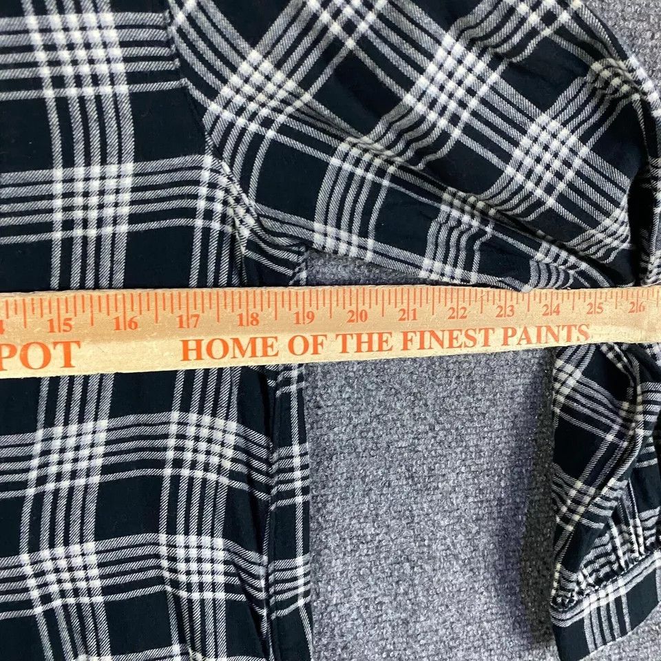 Uniqlo Uniqlo Dress Women's Small Shirt A-Line Plaid Henley Size S / US 4 / IT 40 - 4 Thumbnail