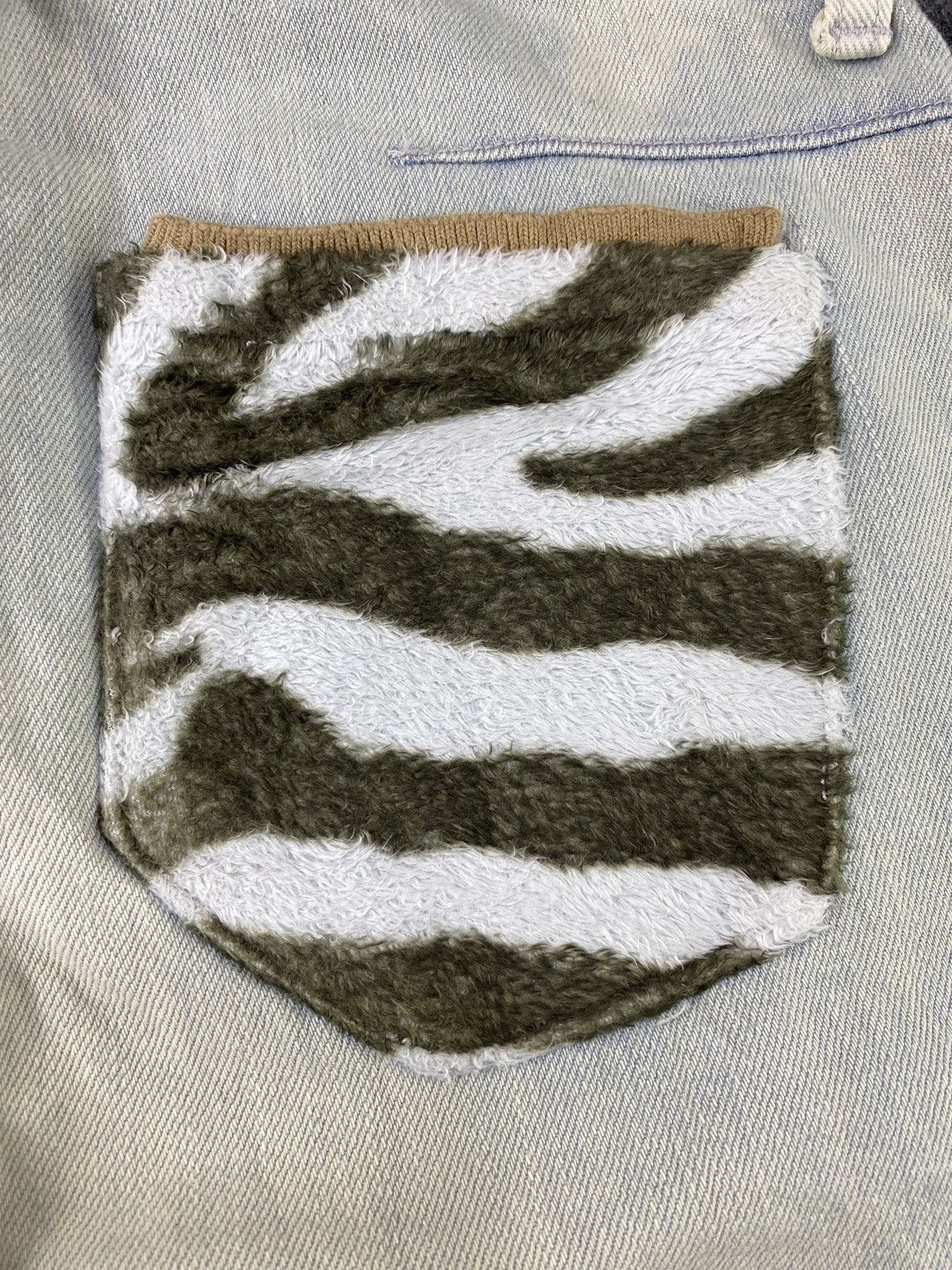 Japanese Brand × Jean Waffling Waffle Image+Create Artistic Jeans - J1126 Size US 30 / EU 46 - 14 Thumbnail