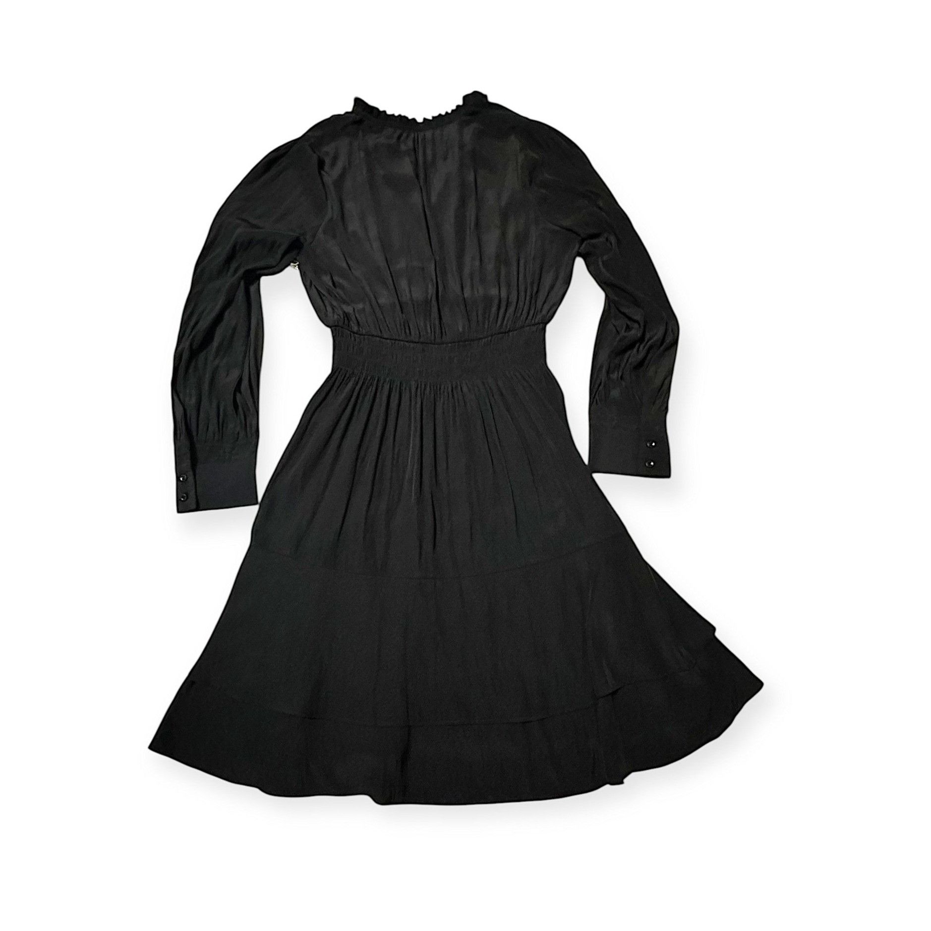 Brochu Walker Brochu Walker The Olivia Smocked Dress, Black Onyx, Size M, Size M / US 6-8 / IT 42-44 - 6 Thumbnail