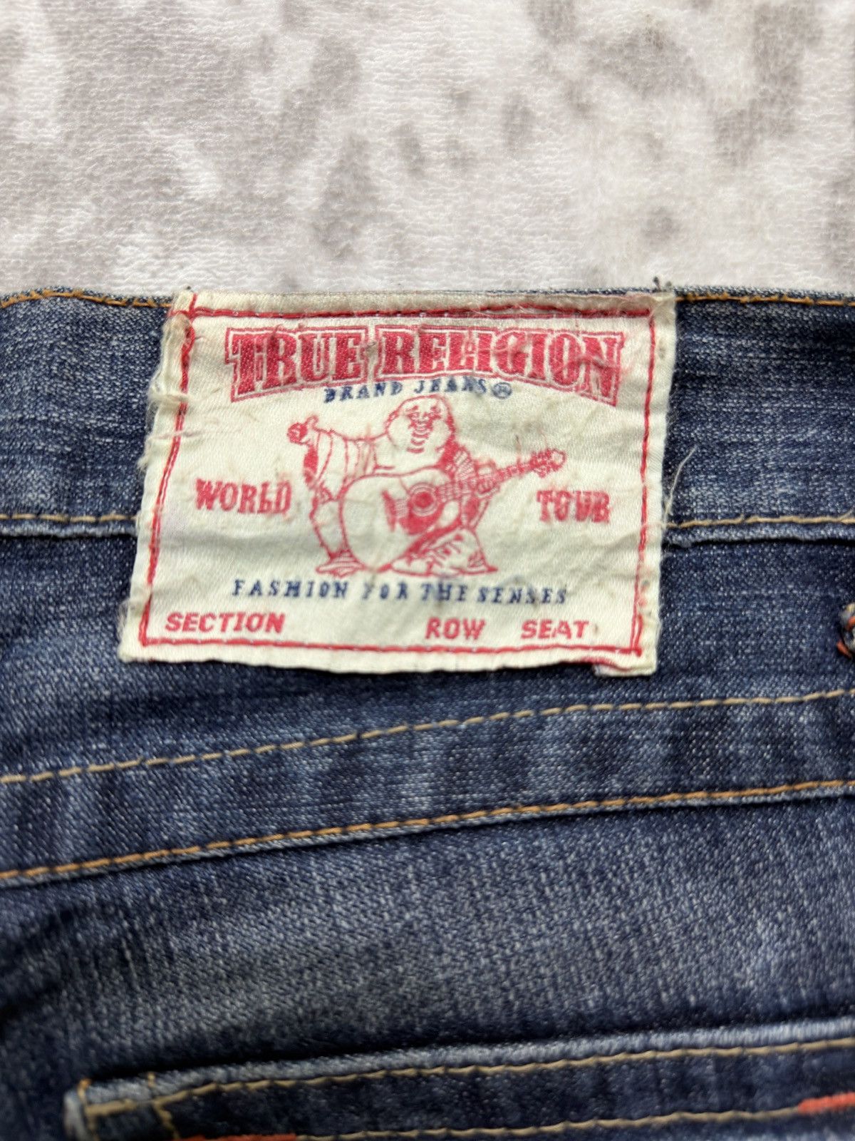 True Religion Flared TRUE RELIGION Distressed Low Rise Bootcut Denim Size US 29 - 13 Thumbnail