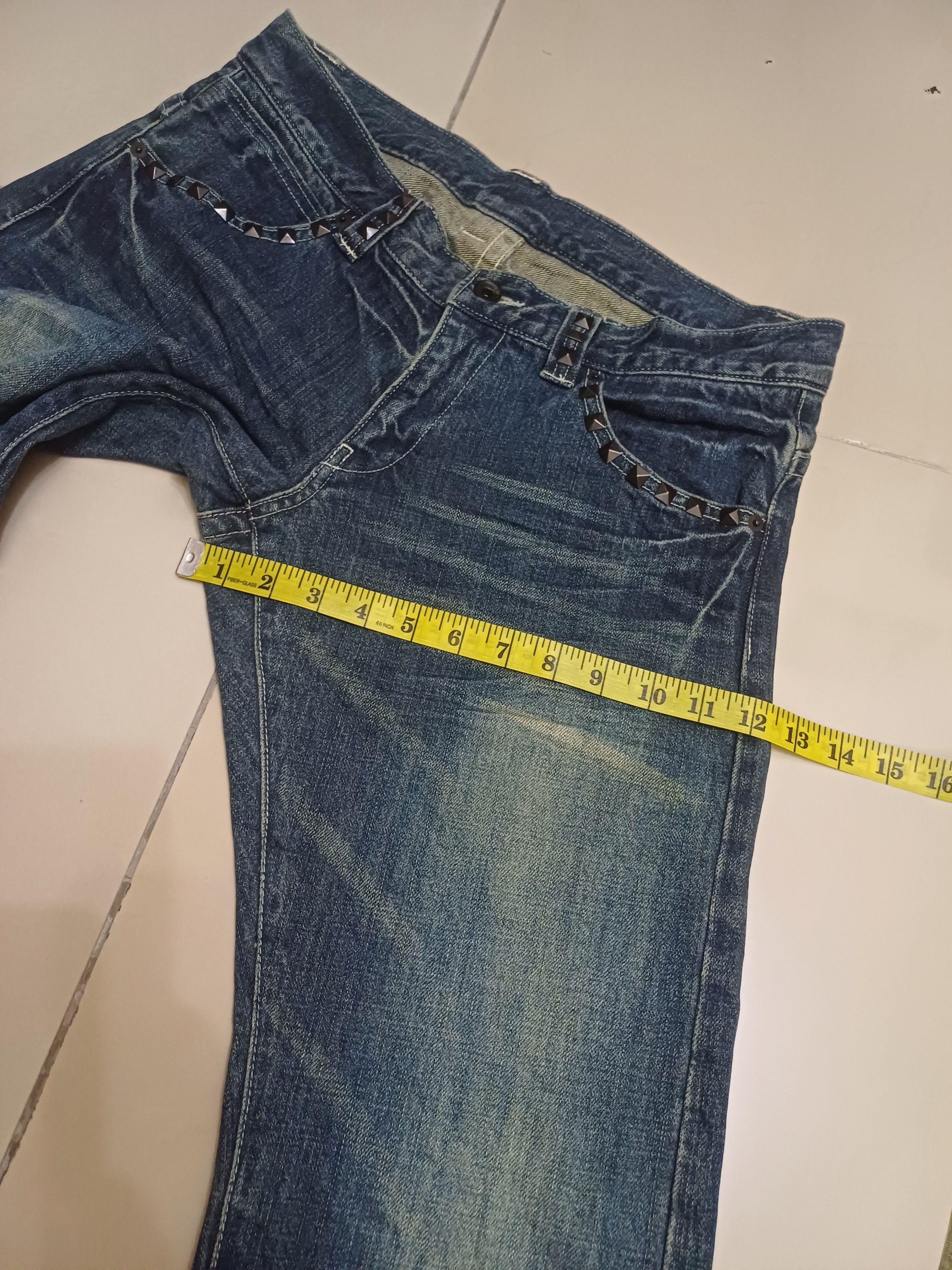 Other Studed design jeans 🔥 BEAMS 🔥 low rise Size US 32 / EU 48 - 18 Thumbnail
