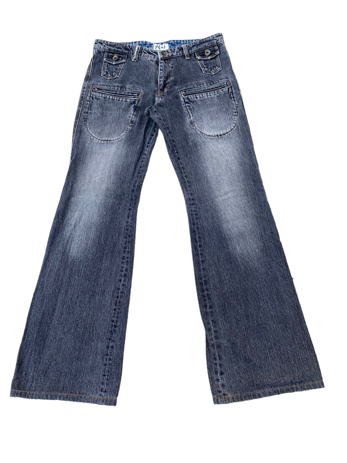 image of Comme Ca Ism Comme Ca Du Men Bush Pant Style Flare Pant in Black (Size 32)