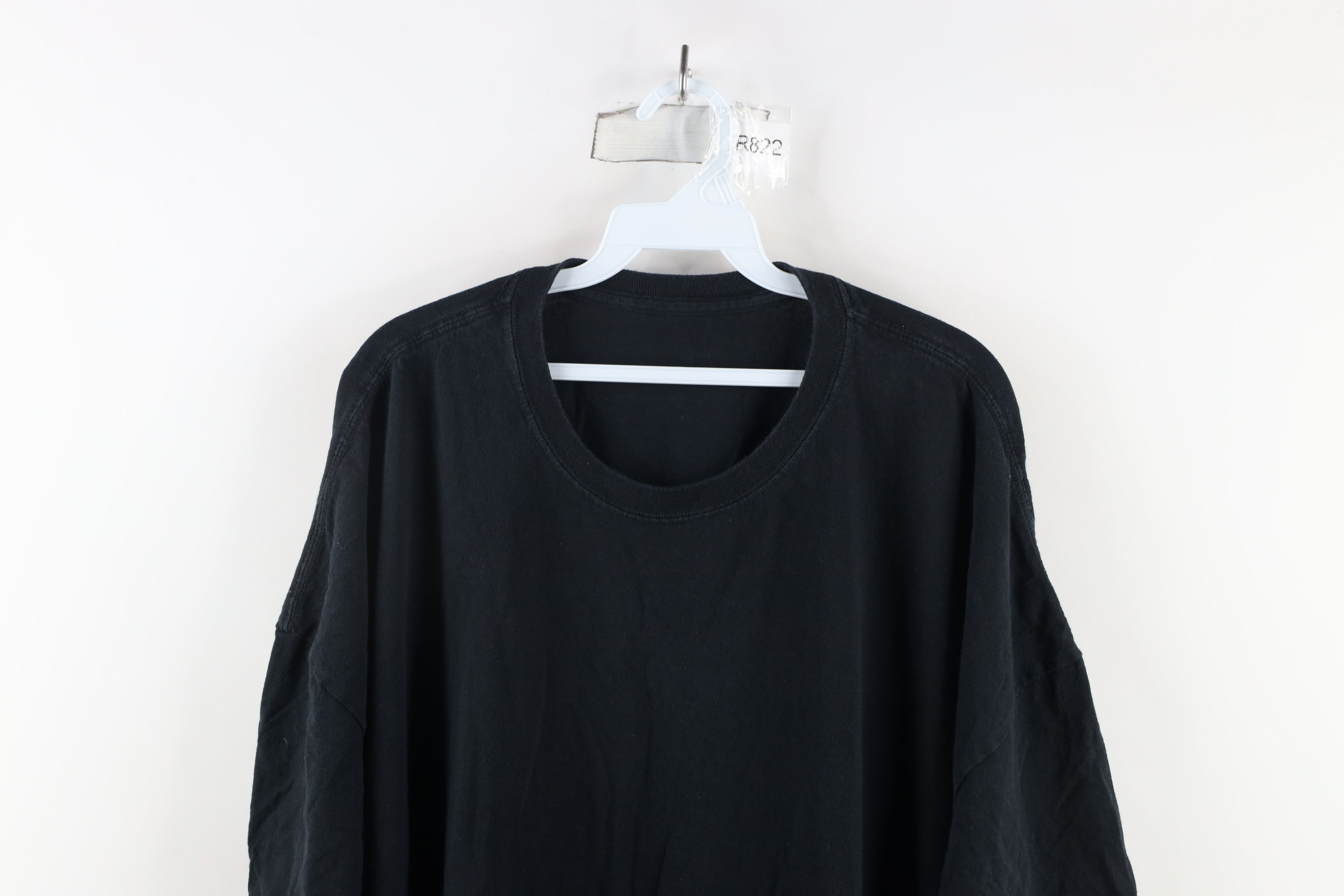 Vintage Vintage 90s Streetwear Short Sleeve T-Shirt Black Cotton Size US XXL / EU 58 / 5 - 2 Thumbnail