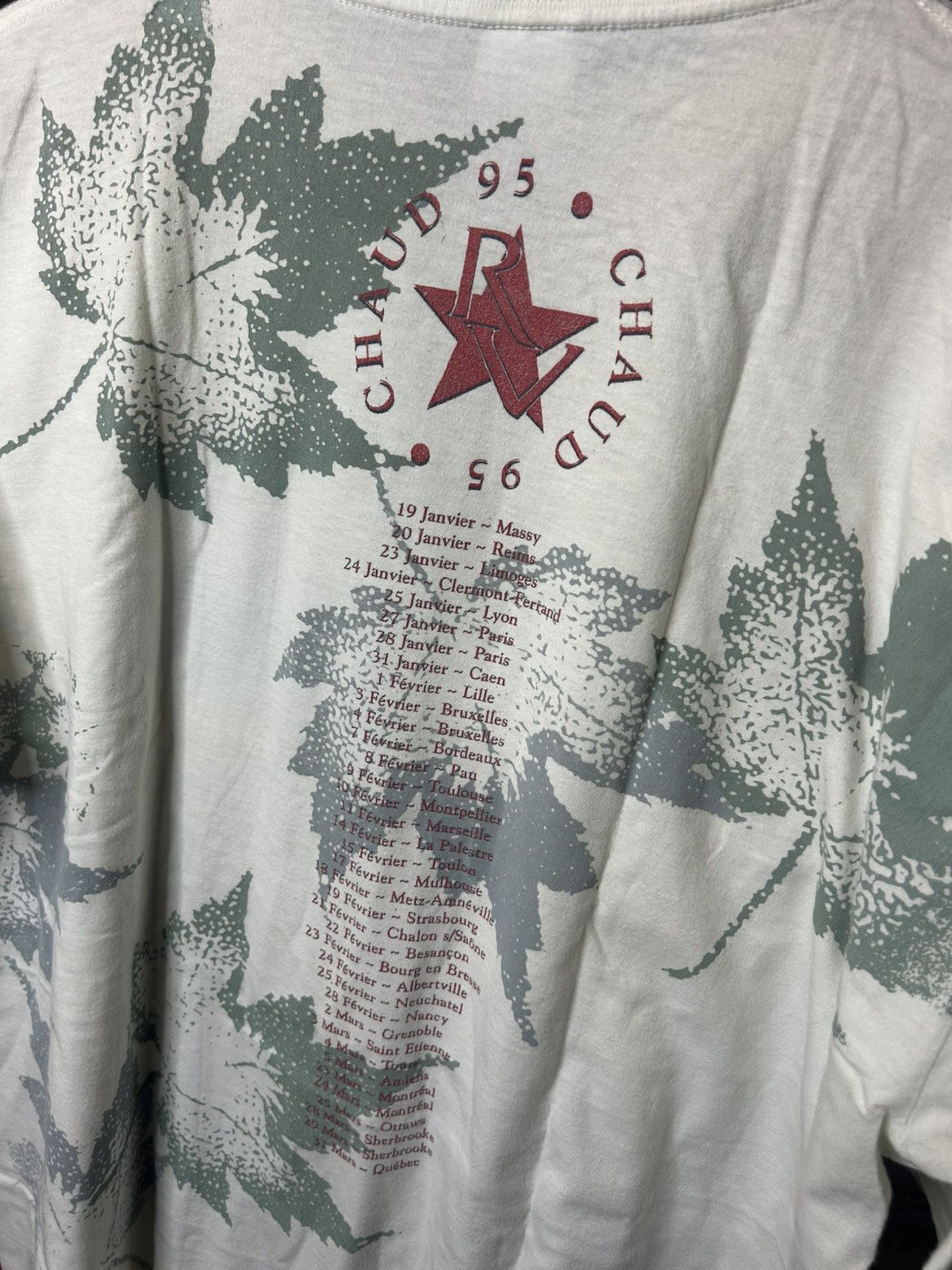 Band Tees Vintage Roch Voisine Chaud 95/96 Tour Tee USA L Size US L / EU 52-54 / 3 - 5 Thumbnail