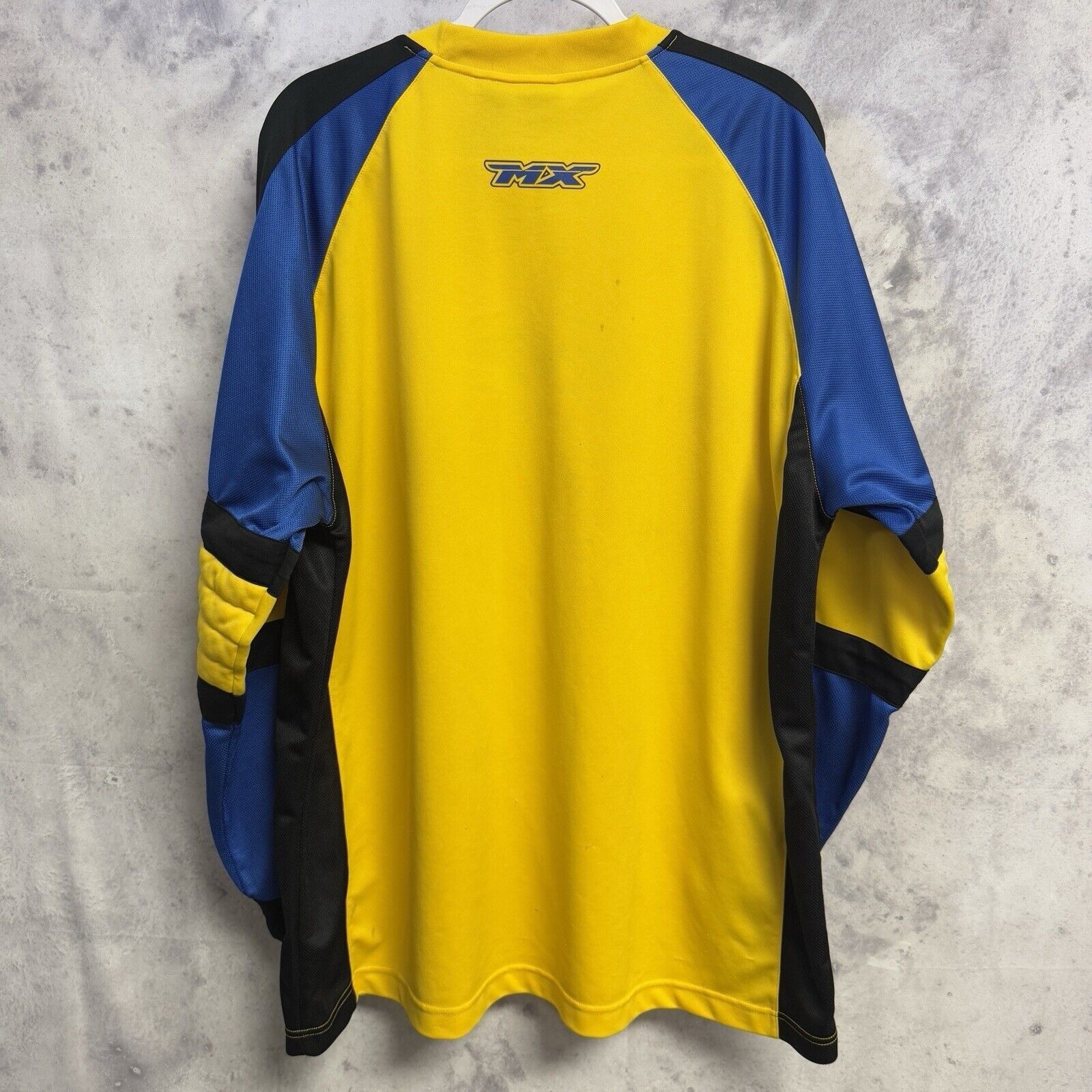 Vintage Vintage MX Racing Jersey Adult XL Yellow Long Sleeve Padded Size US XL / EU 56 / 4 - 2 Thumbnail