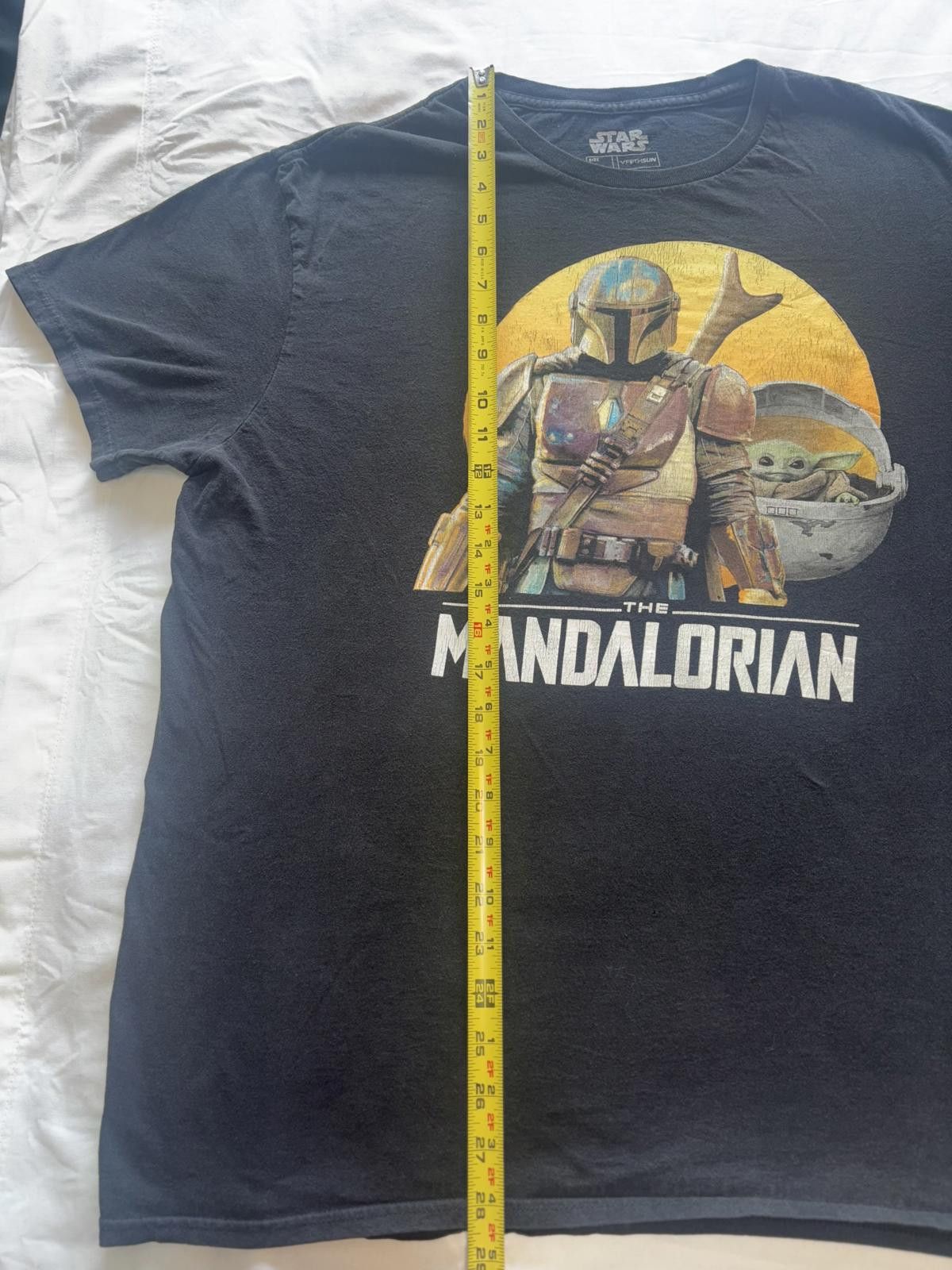 Designer Star Wars The Mandalorian T-Shirt XL Black Size US XL / EU 56 / 4 - 5 Thumbnail