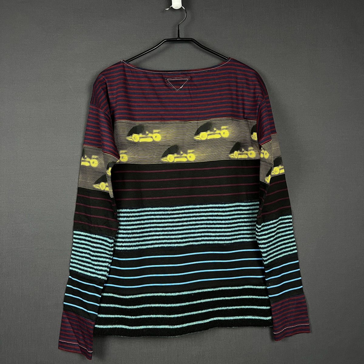 Prada Prada Multi-Fabric Striped Graphic women’s Long Sleeve S Size S / US 4 / IT 40 - 5 Thumbnail