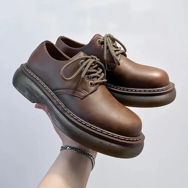 Other Matsushita x Kumi Brown Derby Shoes Size US 9 / EU 42 - 5 Thumbnail