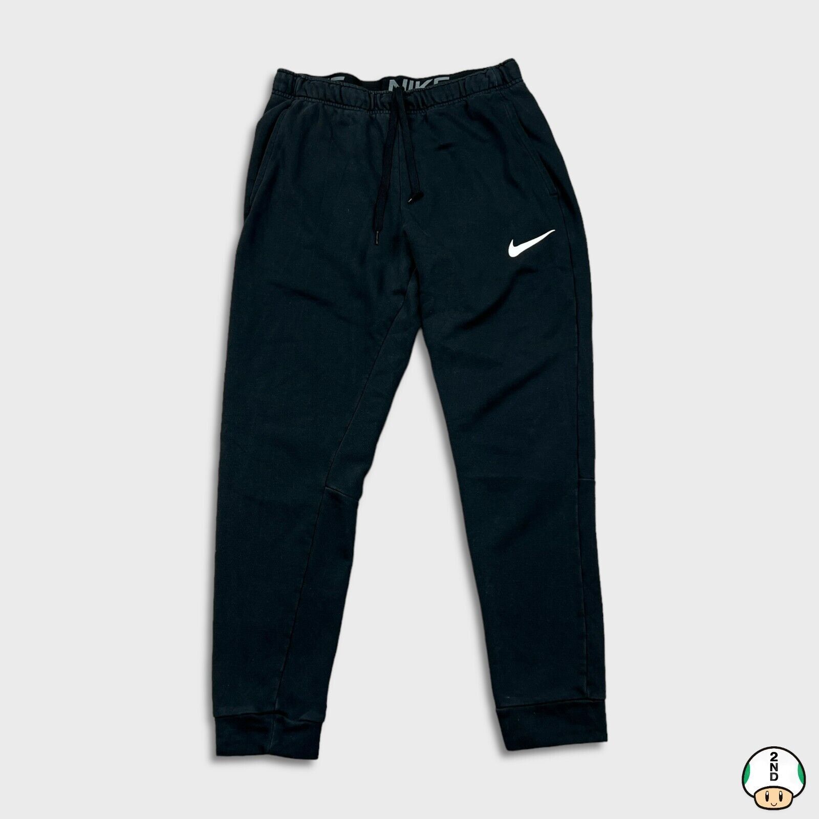 Nike × Vintage Nike Sportswear Sweatpants Large DriFit Swoosh Fleece Jogger Size US 30 / EU 46 - 1 Thumbnail
